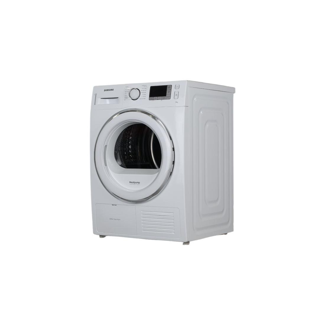 Seche-Linge Pompe À Chaleur 8 kg Reconditionné SAMSUNG DV80F5E5HGW : vue du côté gauche