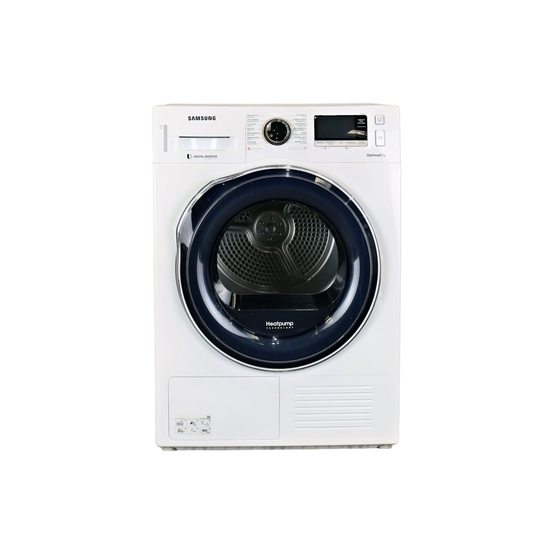 Seche-Linge Pompe À Chaleur 8 kg Reconditionné SAMSUNG DV81M6210CWEN : vue de face