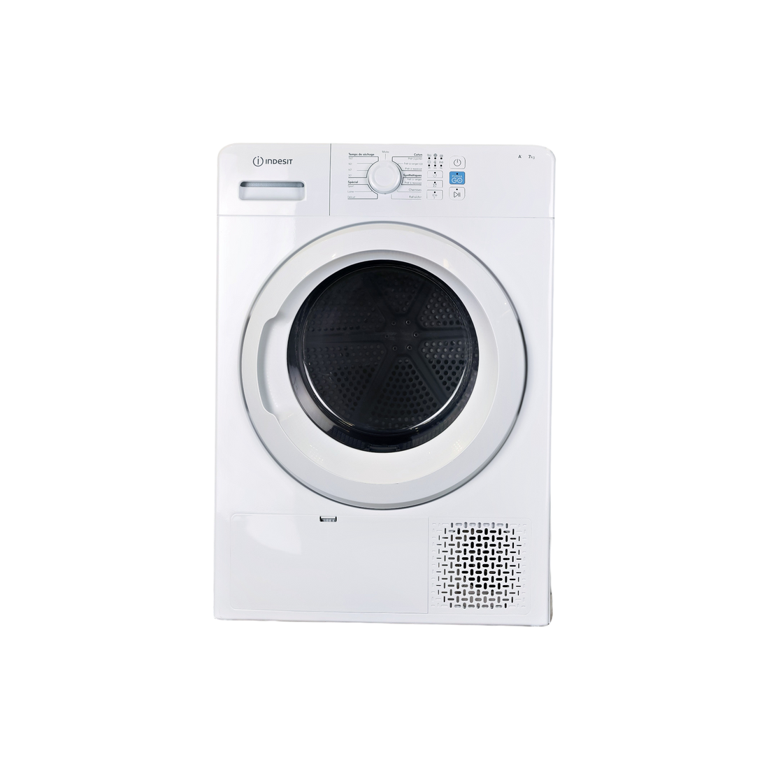 Seche-Linge Pompe À Chaleur 7 kg Reconditionné INDESIT YTM0871FR : vue de face