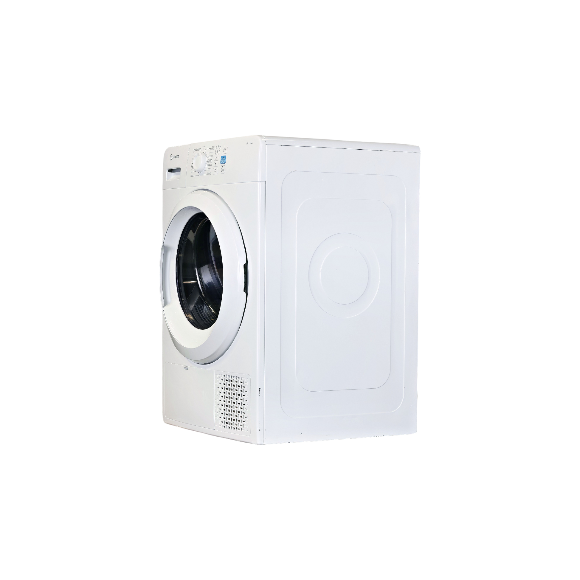 Seche-Linge Pompe À Chaleur 7 kg Reconditionné INDESIT YTM0871FR : vue du côté gauche