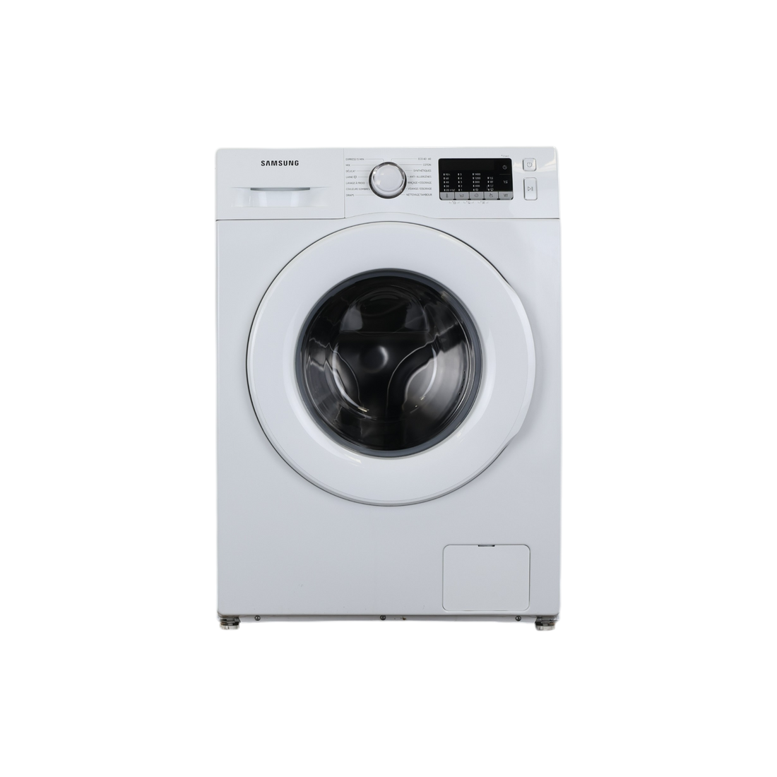 Lave-Linge Hublot 8 kg Reconditionné SAMSUNG WW80TA046TE : vue de face
