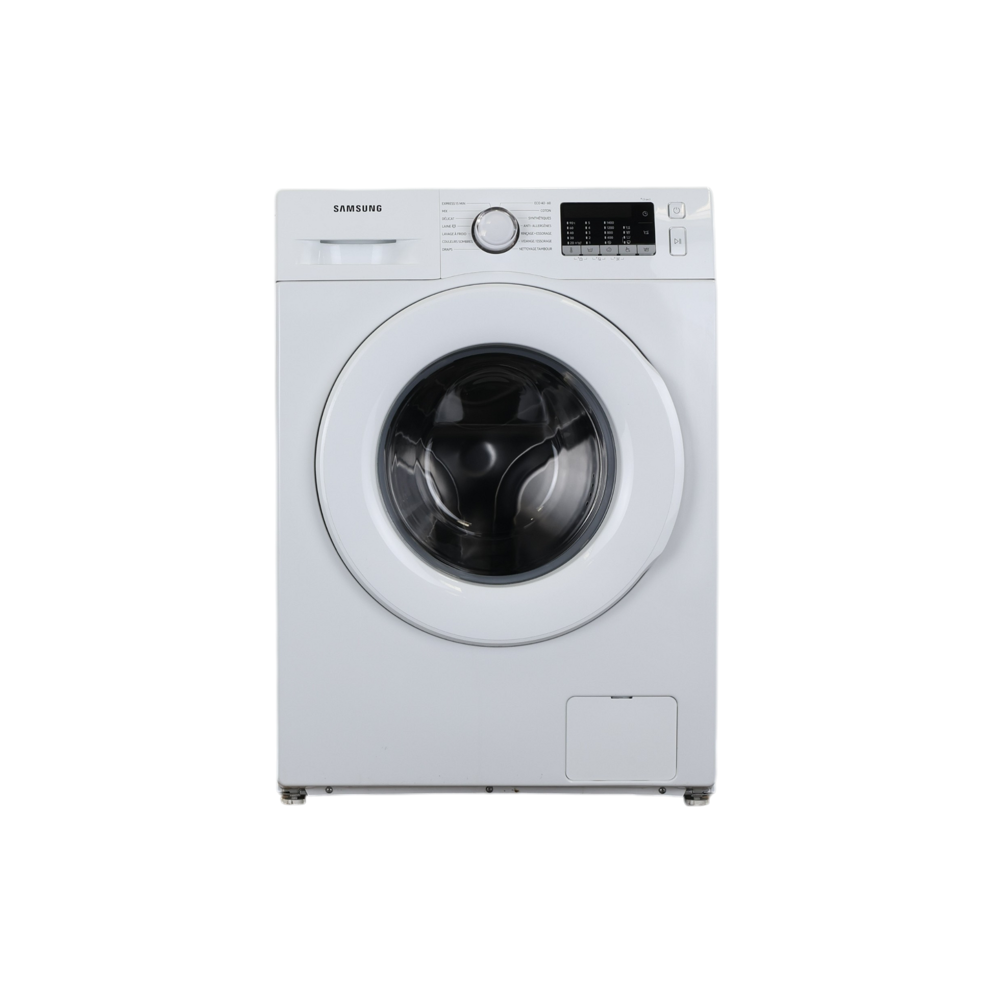 Lave-Linge Hublot 8 kg Reconditionné SAMSUNG WW80TA046TE : vue de face