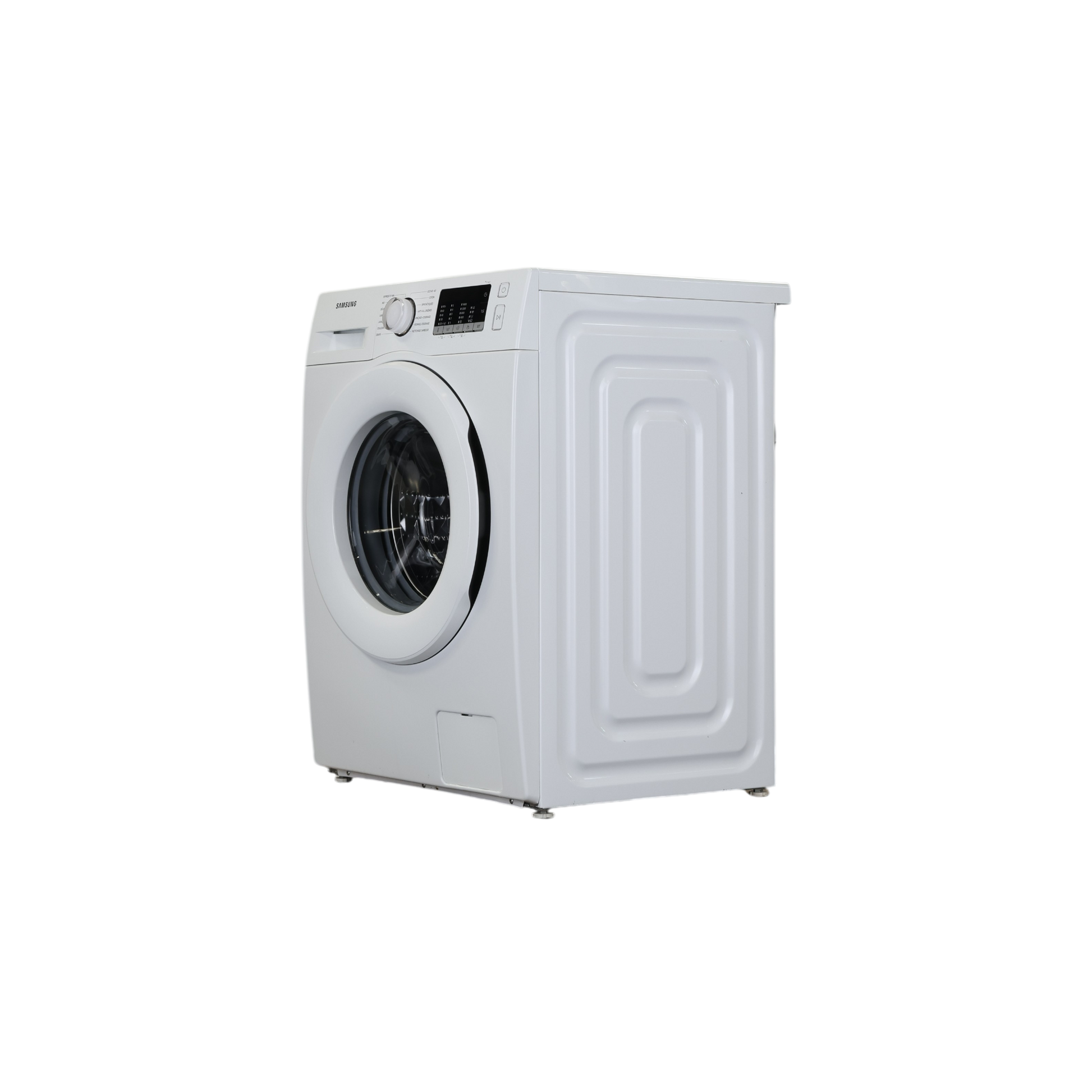 Lave-Linge Hublot 8 kg Reconditionné SAMSUNG WW80TA046TE : vue du côté gauche