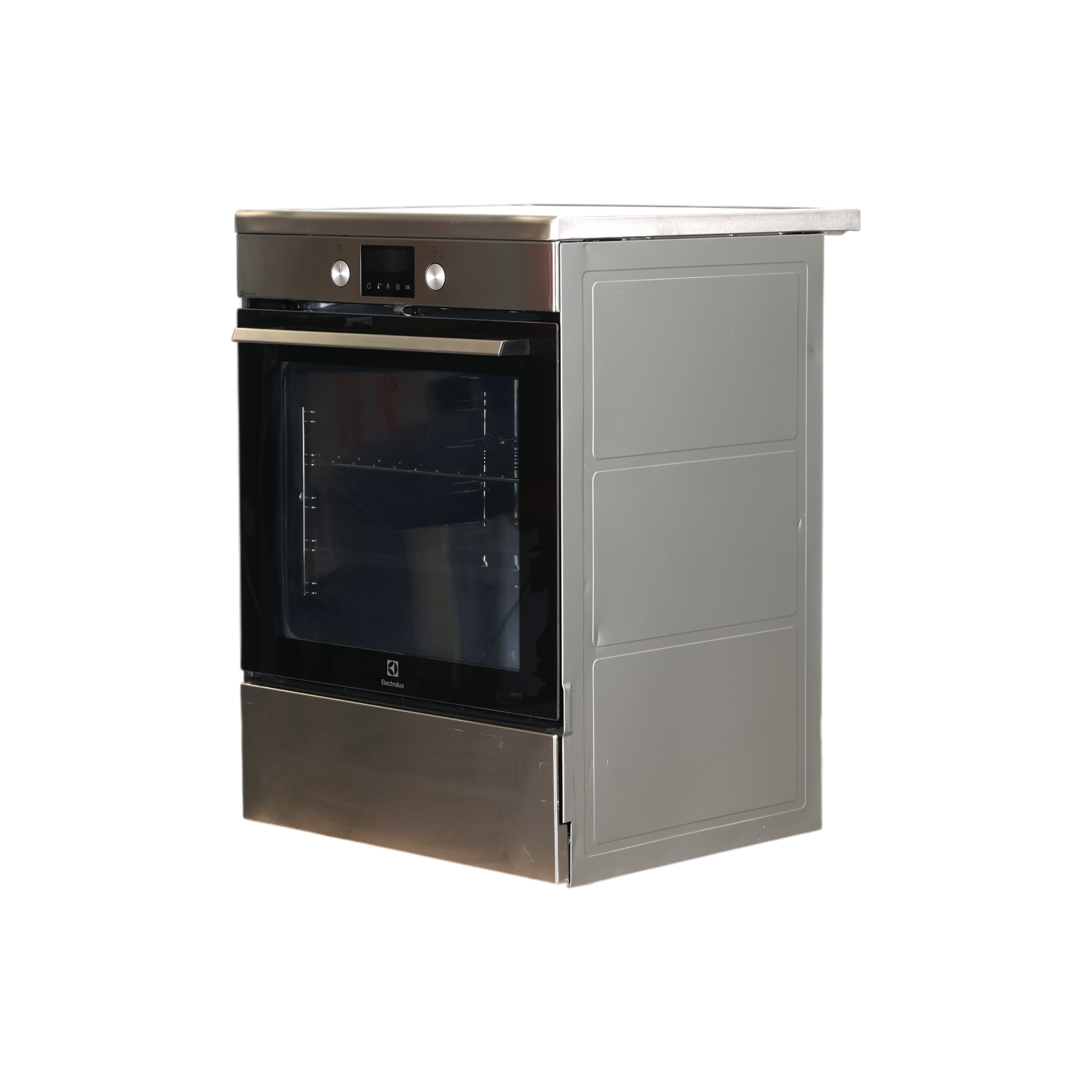 Cuisinière À Induction 73 L Reconditionné ELECTROLUX EKI64892DX : vue du côté gauche