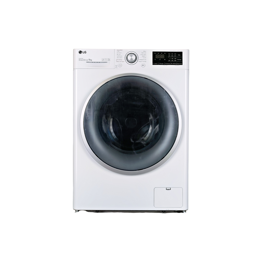 Lave-Linge Hublot 9 kg Reconditionné LG F94V37WHS : vue de face
