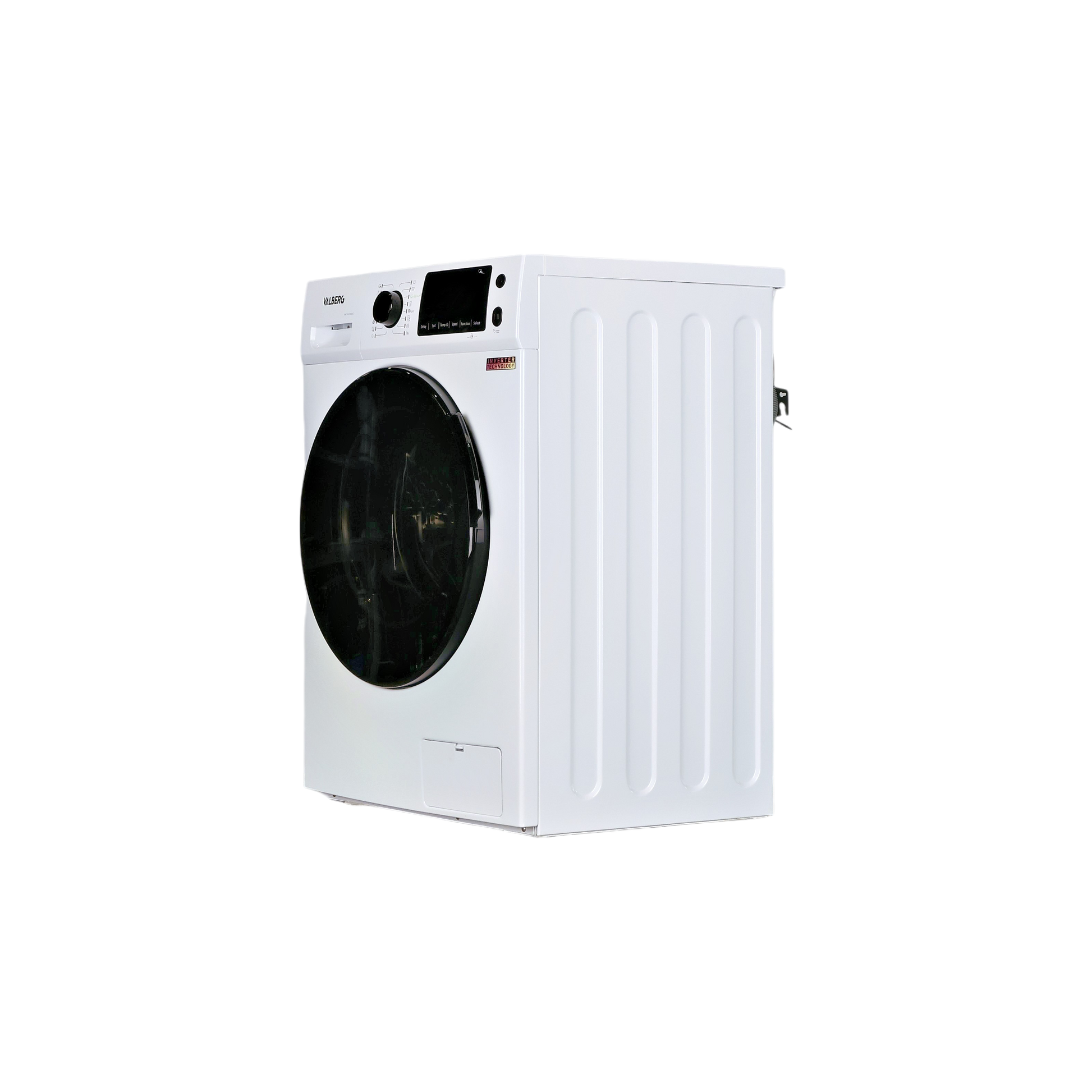 Lave-Linge Hublot 7 kg Reconditionné VALBERG WF 714 B W566C : vue du côté gauche