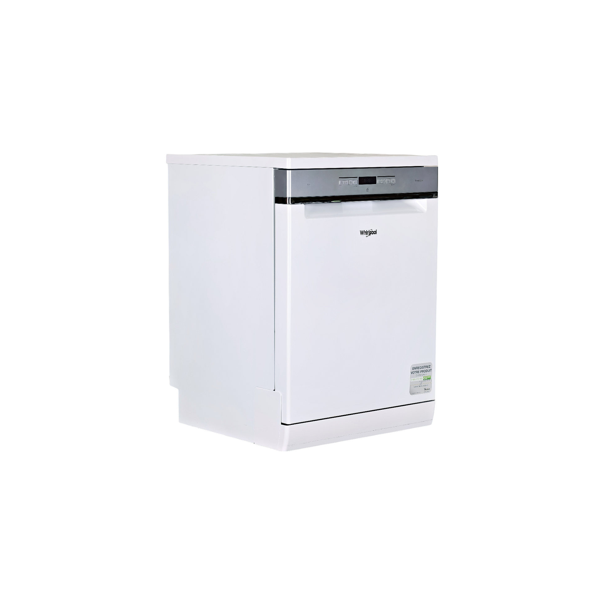 Lave-Vaisselle Pose Libre 14 Cvts Reconditionné WHIRLPOOL WFO3T123PF : vue du côté droit