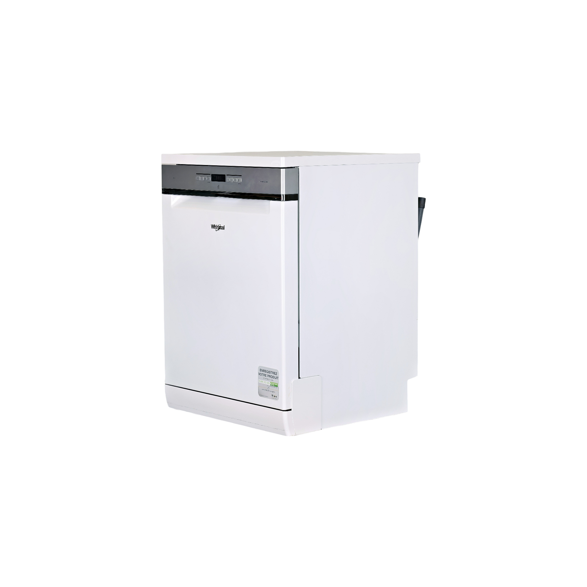 Lave-Vaisselle Pose Libre 14 Cvts Reconditionné WHIRLPOOL WFO3T123PF : vue du côté gauche