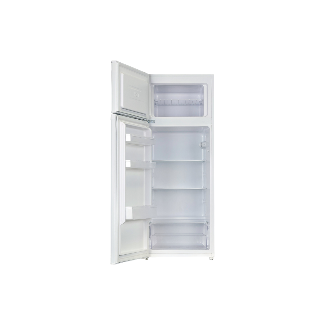 Réfrigérateur Avec Congélateur 206 L Reconditionné PROLINE DD207WH : vue de l'intérieur