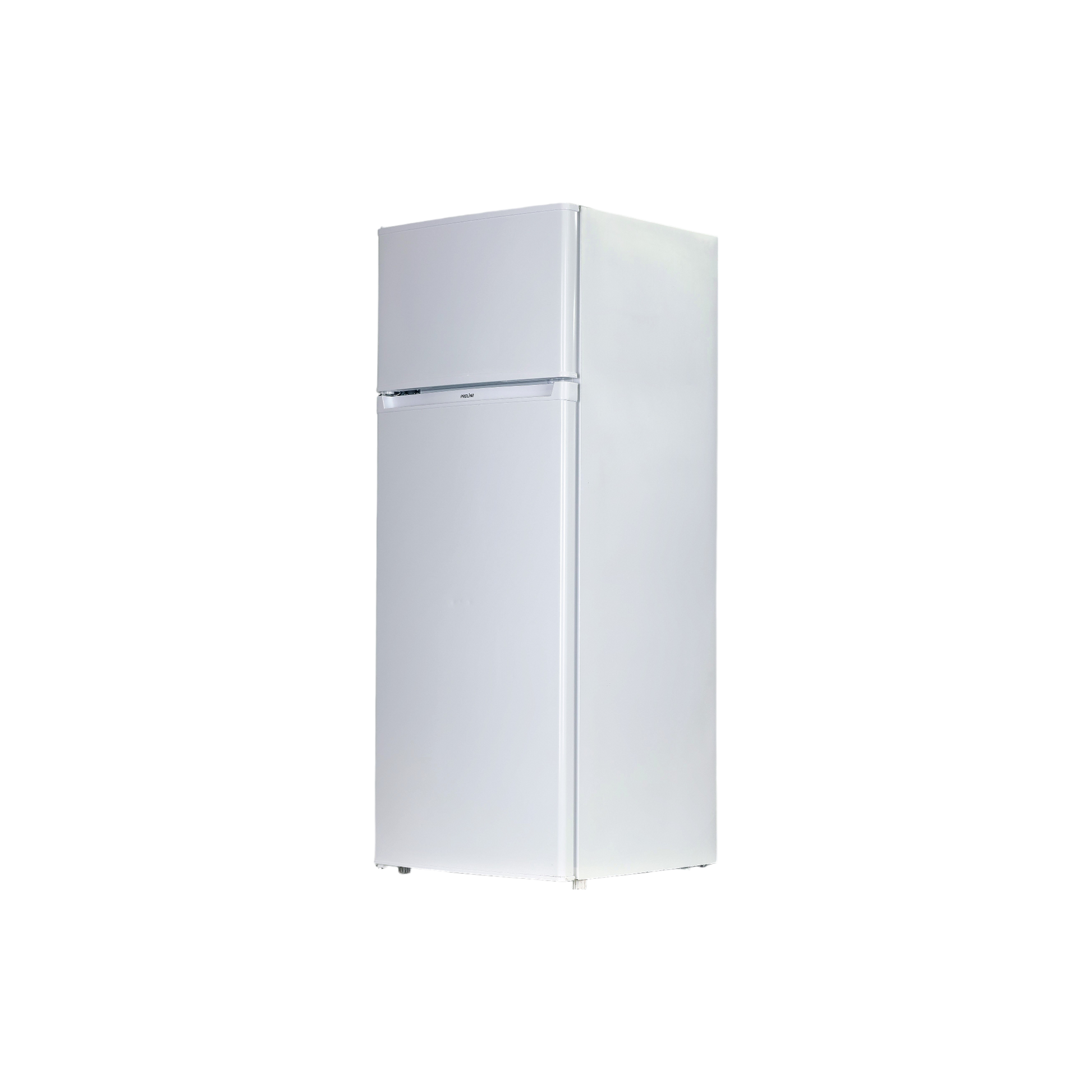 Réfrigérateur Avec Congélateur 206 L Reconditionné PROLINE DD207WH : vue du côté gauche