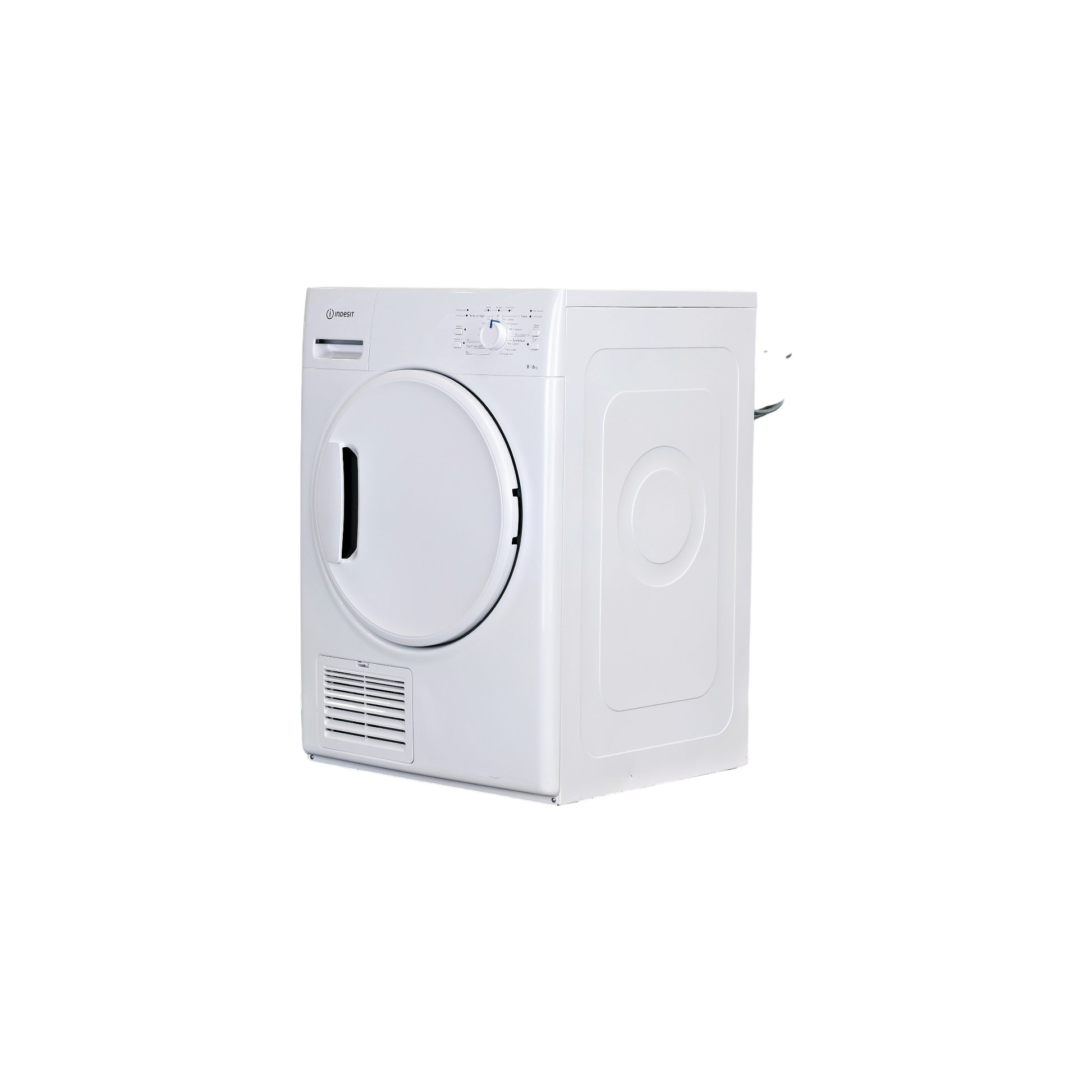 Seche-Linge Condensation 8 kg Reconditionné INDESIT IND80112 : vue du côté gauche