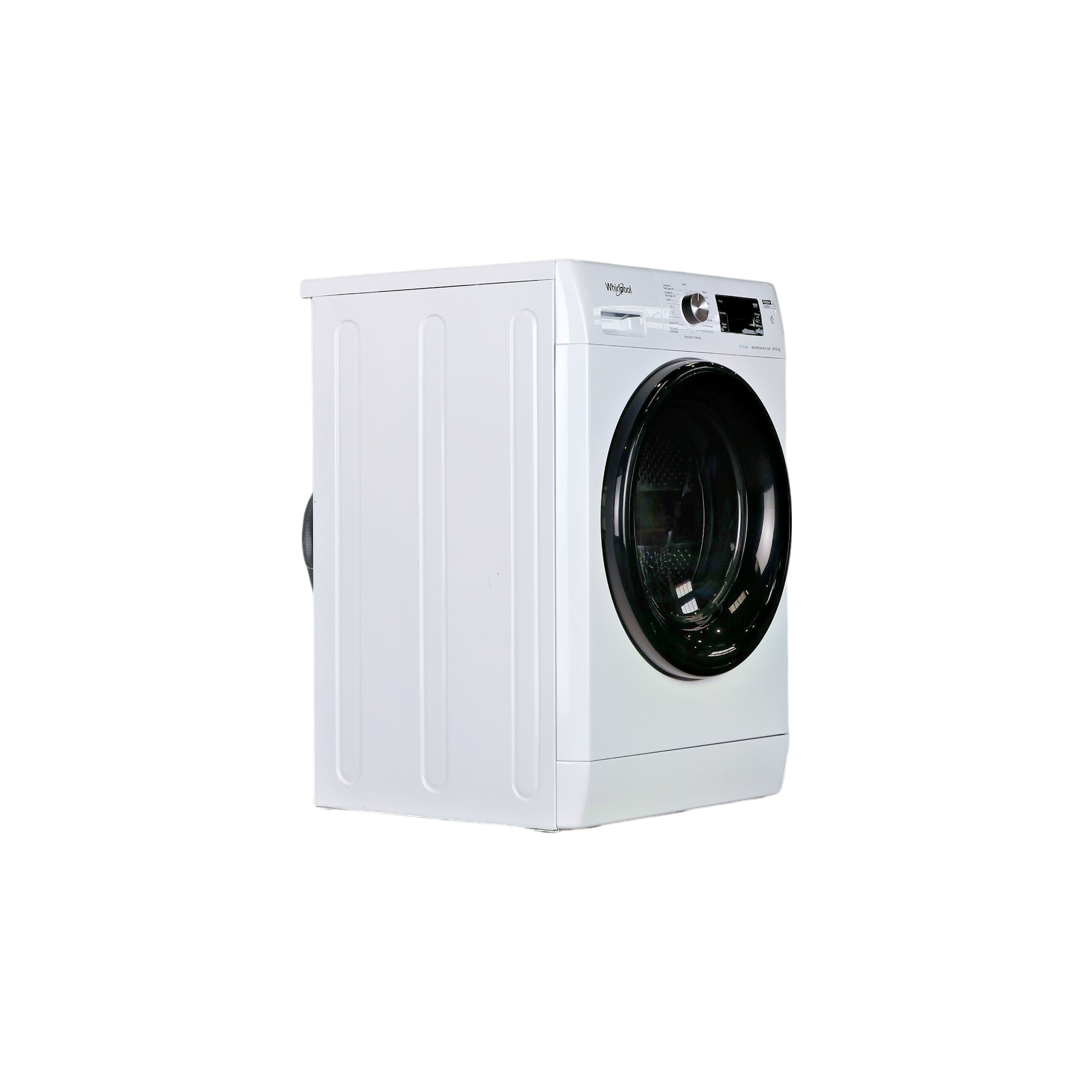 Lave-Linge Sechant 8 kg Reconditionné WHIRLPOOL FFWDB864369BVFR : vue du côté droit