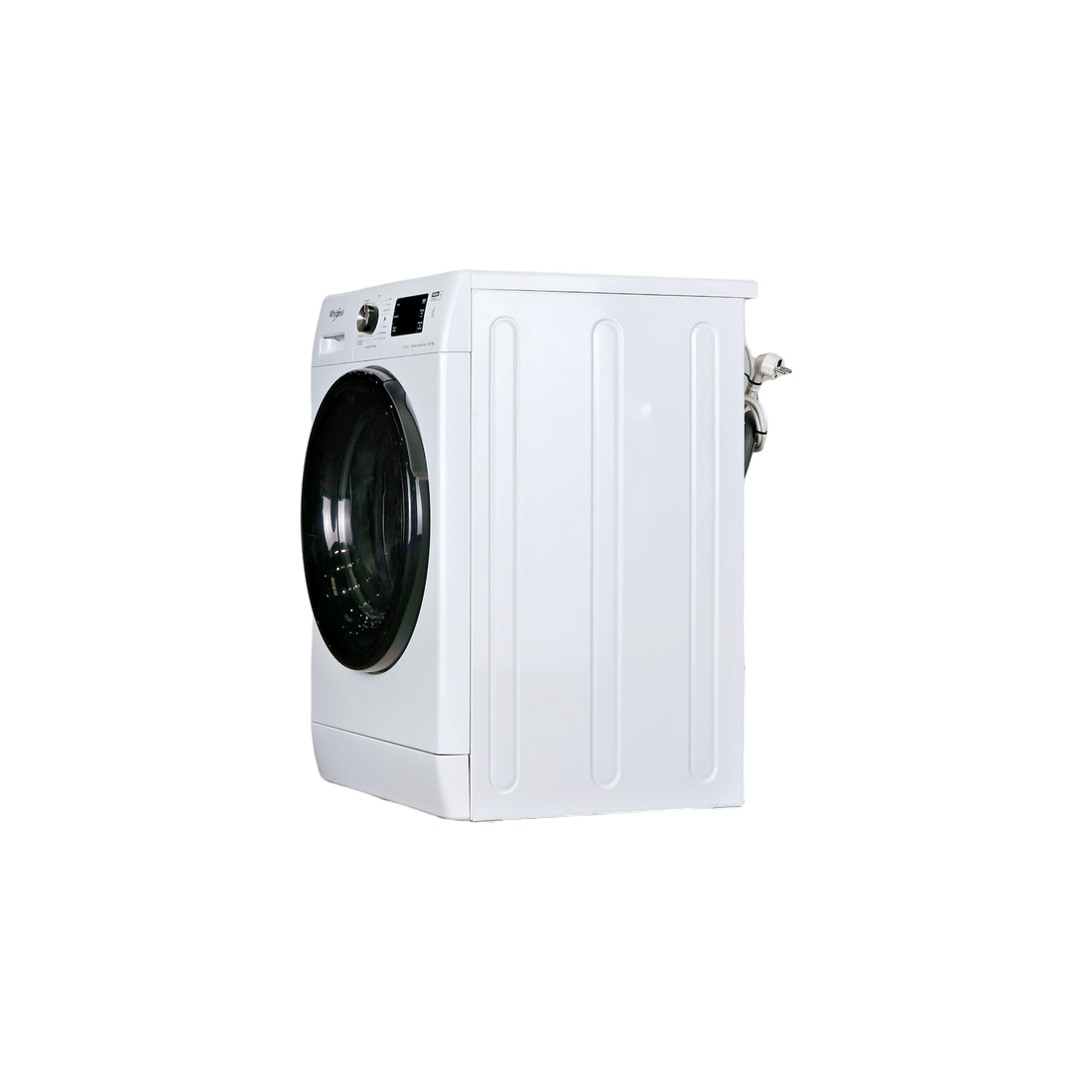 Lave-Linge Sechant 8 kg Reconditionné WHIRLPOOL FFWDB864369BVFR : vue du côté gauche