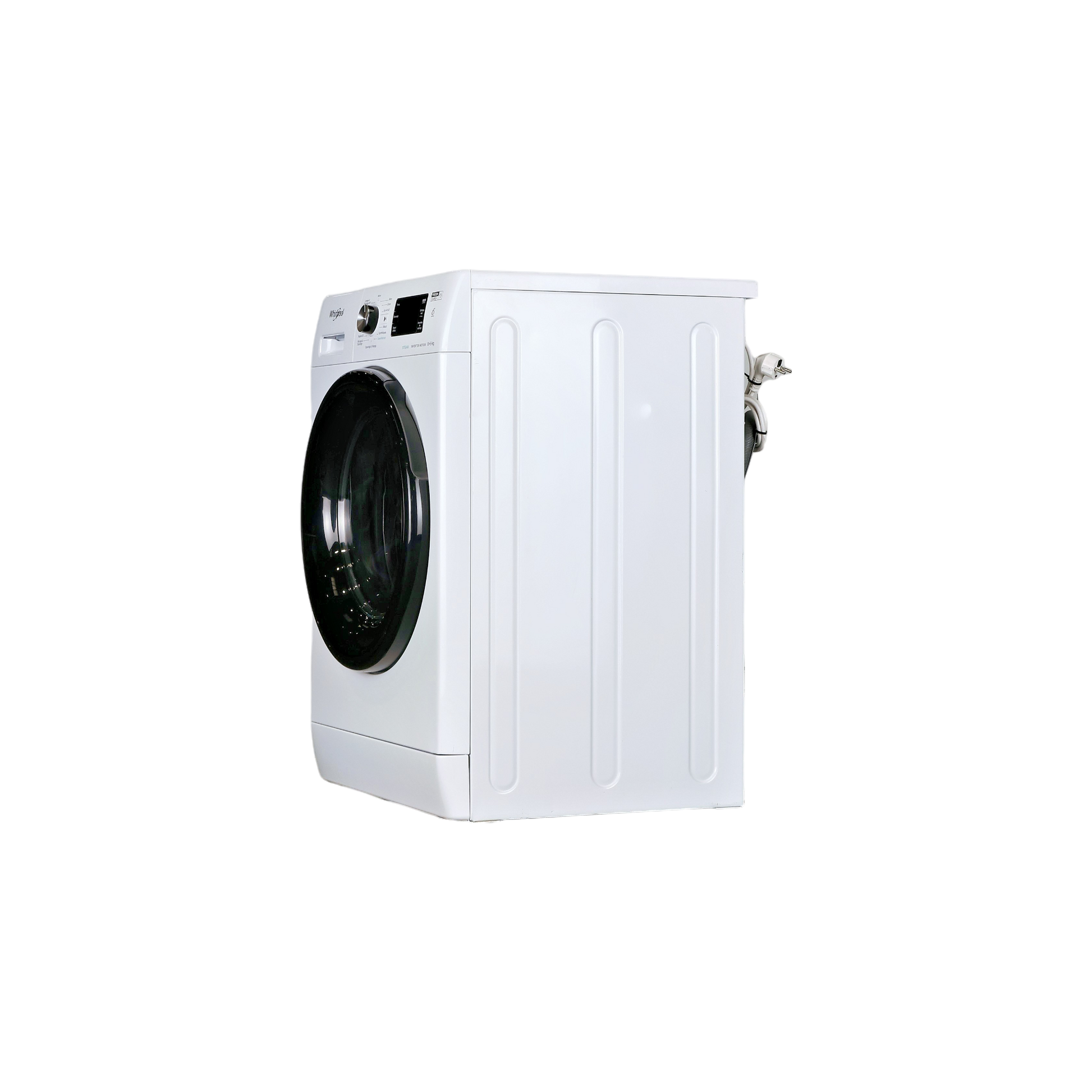 Lave-Linge Sechant 8 kg Reconditionné WHIRLPOOL FFWDB864369BVFR : vue du côté gauche
