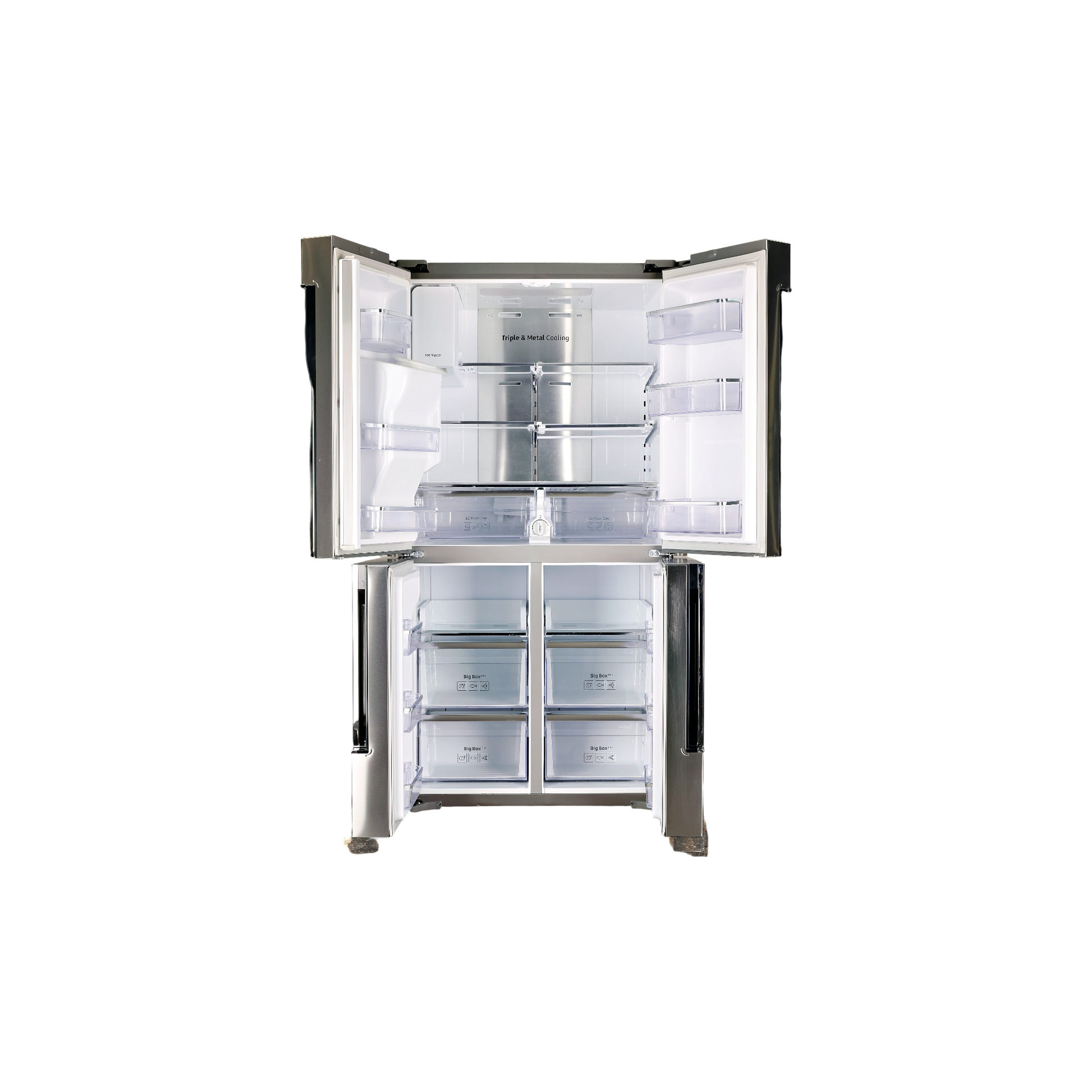 Réfrigérateur Multi-Portes 564 L Reconditionné SAMSUNG RF56J9040SR : vue de l'intérieur