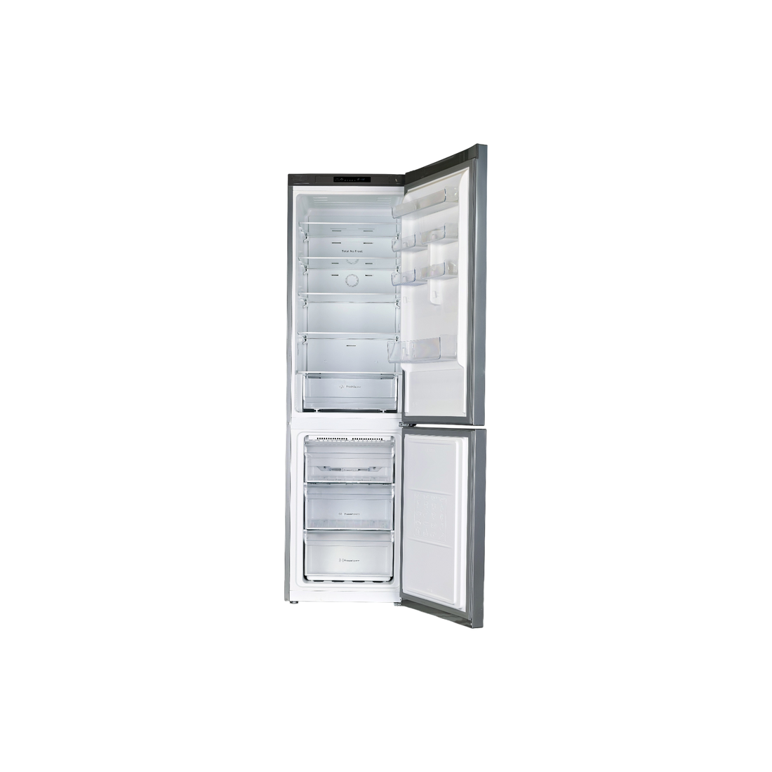 Réfrigérateur Avec Congélateur 367 L Reconditionné INDESIT INFC9 TI22X : vue de l'intérieur