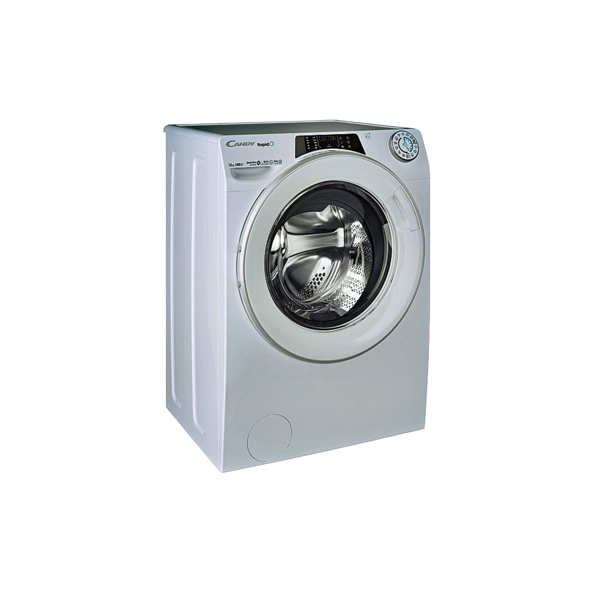 Lave-Linge Hublot 12 kg Reconditionné CANDY RO14126DWMST-S : vue du côté droit