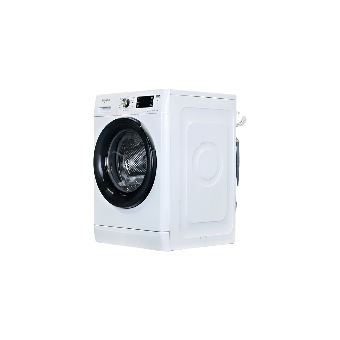 Lave-Linge Hublot 9 kg Reconditionné WHIRLPOOL FFBP9469BVFR : vue du côté gauche