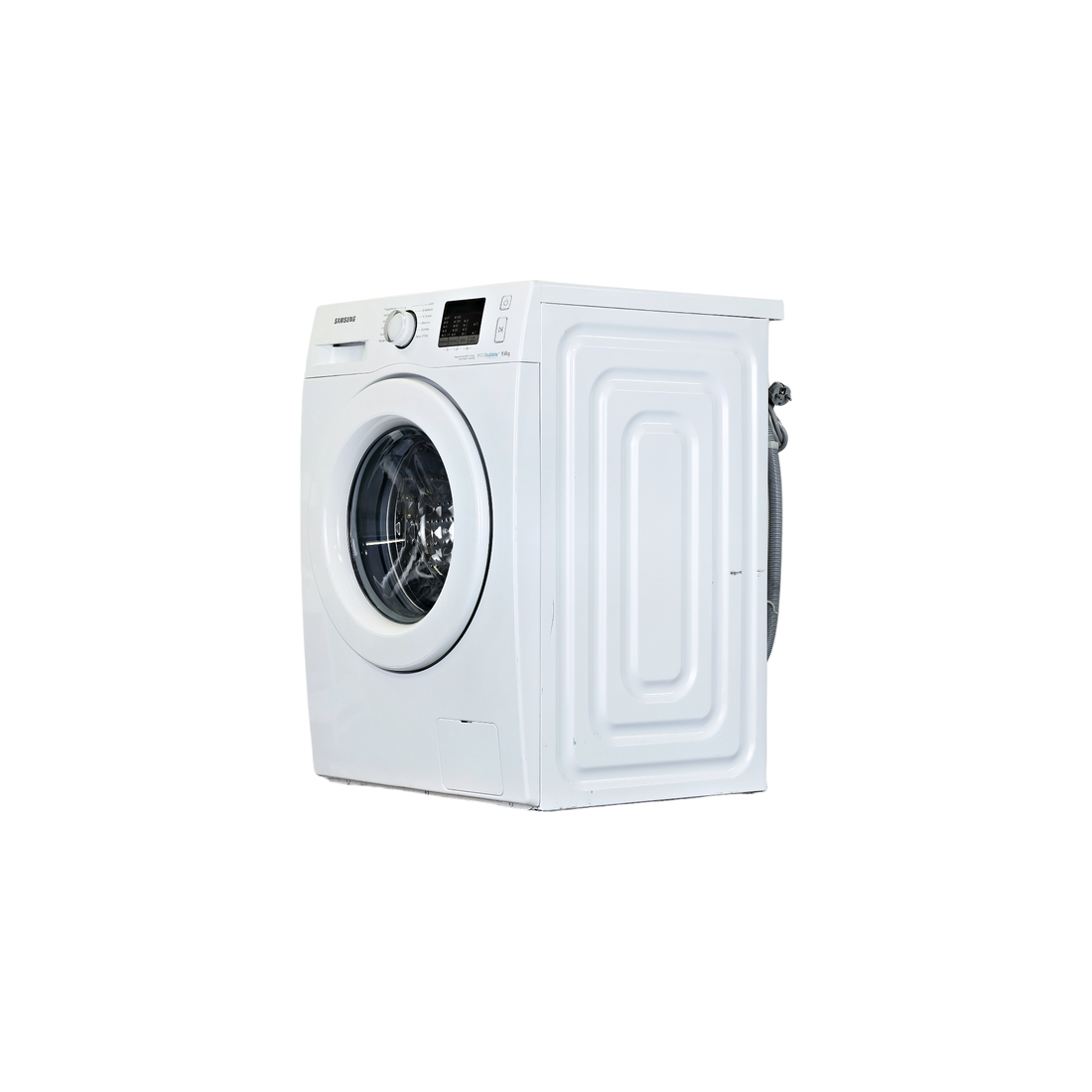 Lave-Linge Hublot 8 kg Reconditionné SAMSUNG WF80F5E0W4W : vue du côté gauche