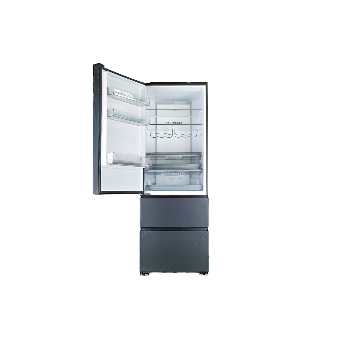 Réfrigérateur Multi-Portes 483 L Reconditionné HAIER HTW7720ENMB : vue de l'intérieur