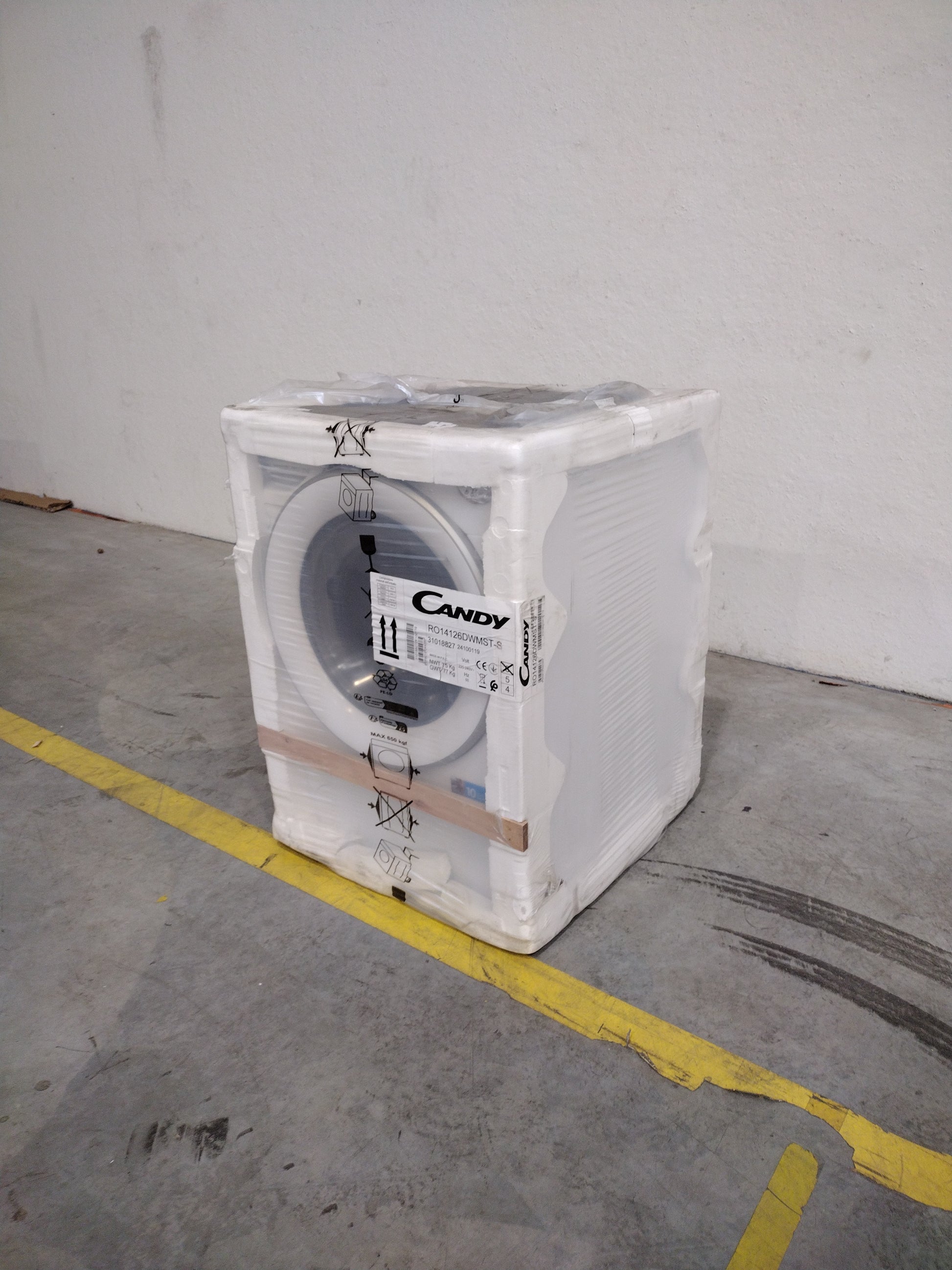 Lave-Linge Hublot 12 kg Reconditionné CANDY RO14126DWMST-S : détails