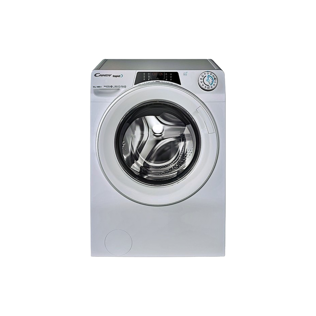 Lave-Linge Hublot 12 kg Reconditionné CANDY RO14126DWMST-S : vue de face