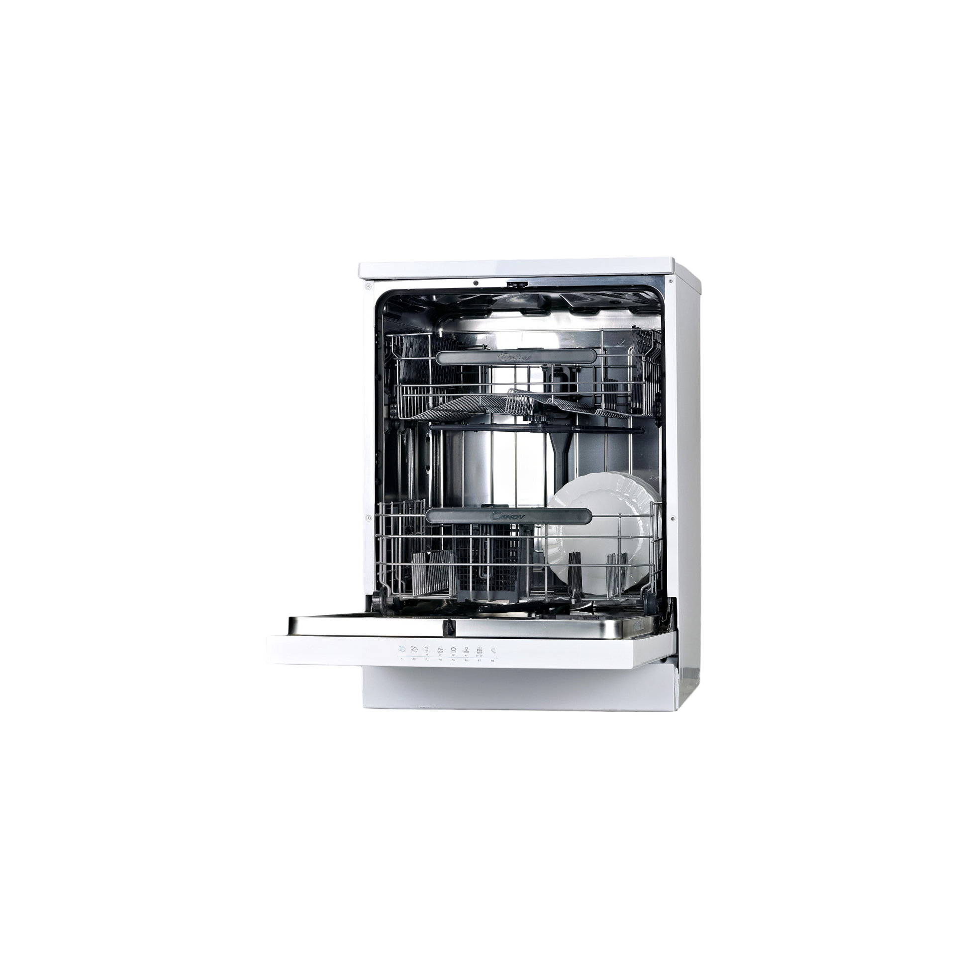 Lave-Vaisselle Pose Libre 15 Cvts Reconditionné CANDY CF5C0F0W : vue de l'intérieur