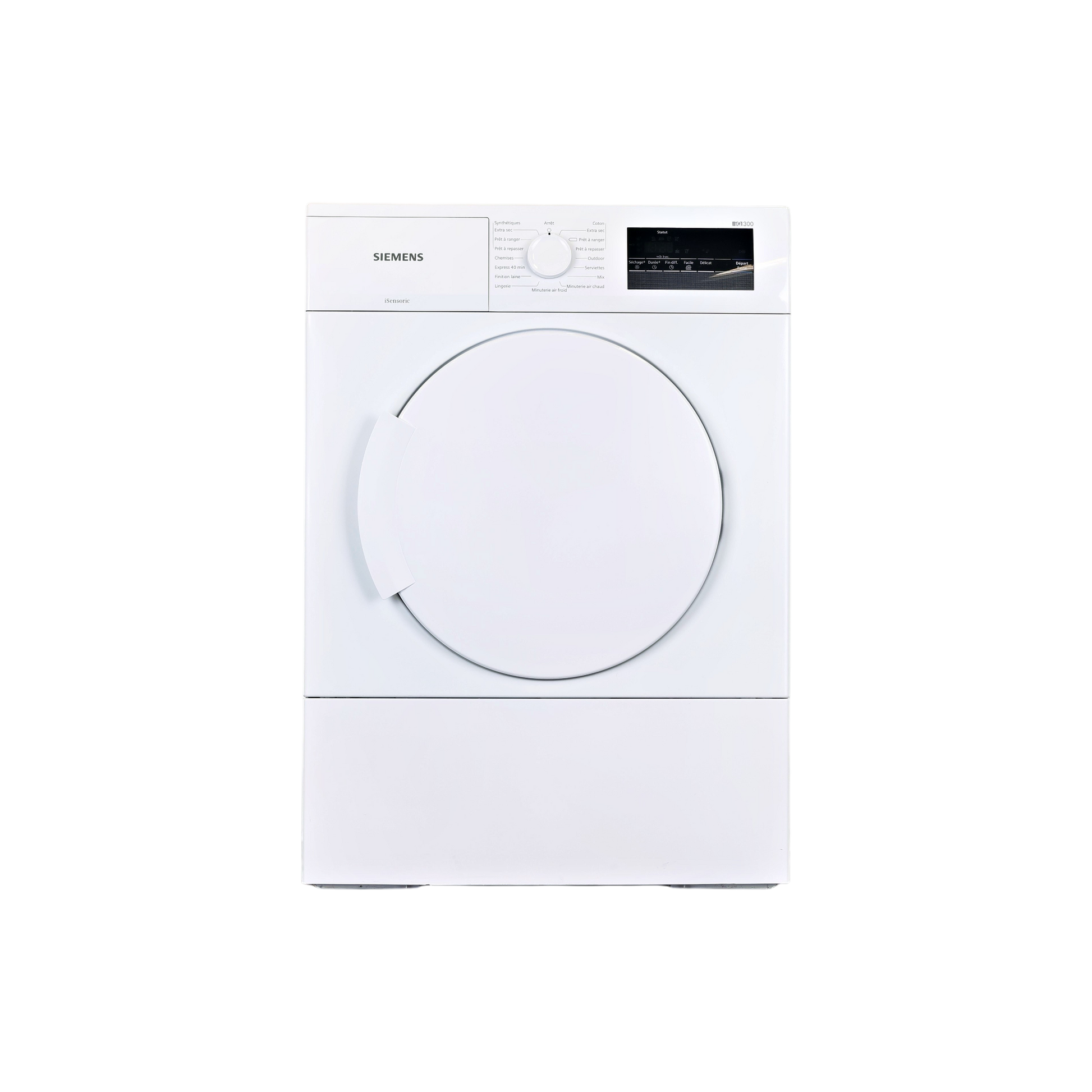 Seche-Linge Evacuation 7 kg Reconditionné SIEMENS WT33A200FF : vue de face