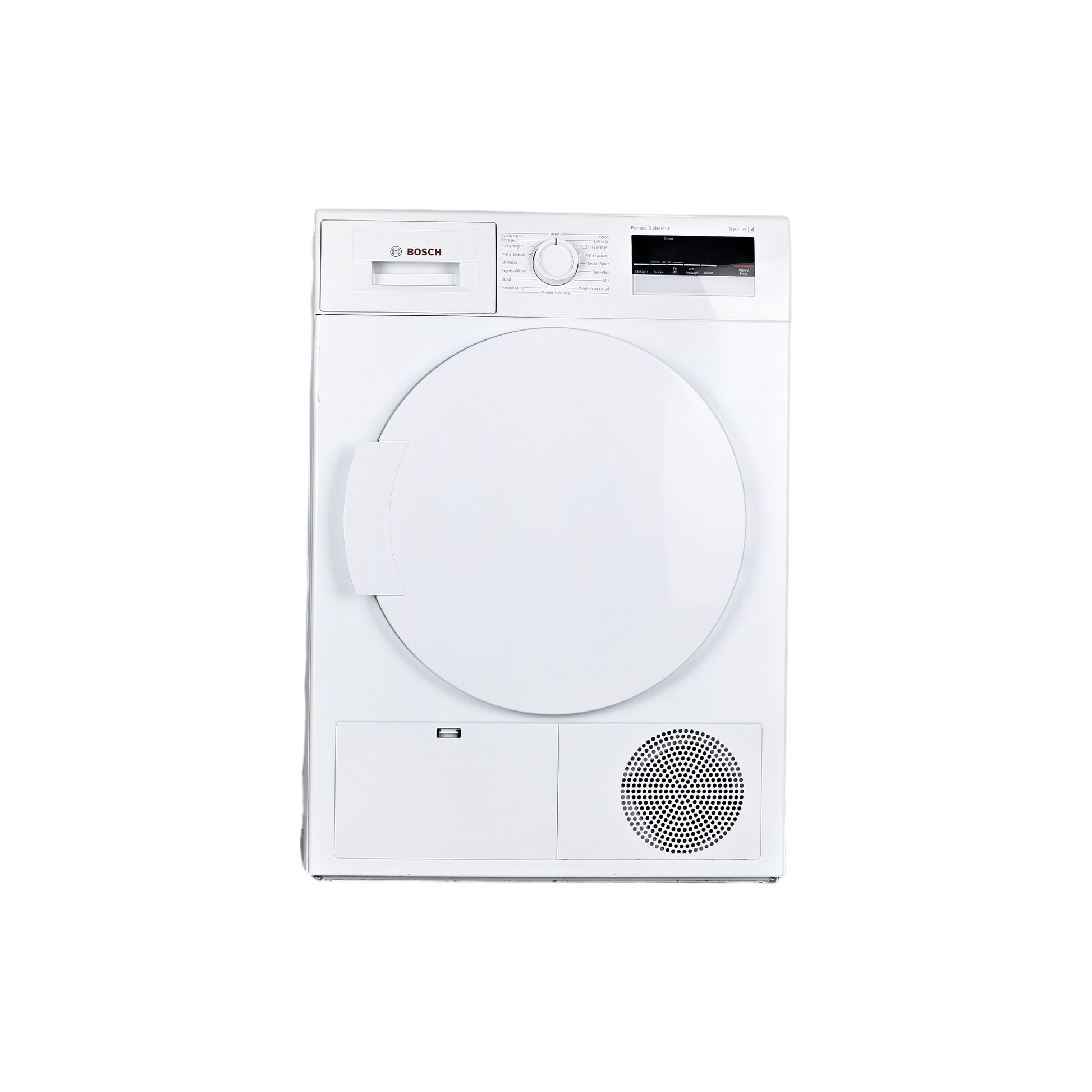 Seche-Linge Pompe À Chaleur 8 kg Reconditionné BOSCH WTH83200FF : vue de face