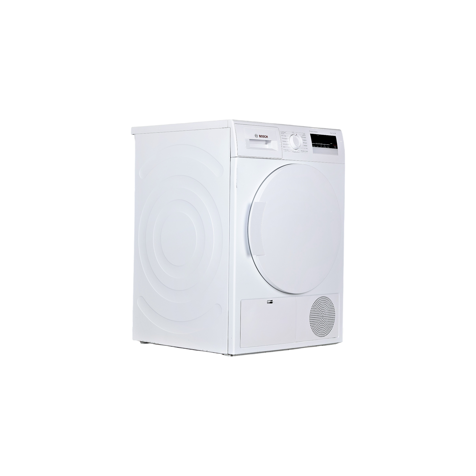 Seche-Linge Pompe À Chaleur 8 kg Reconditionné BOSCH WTH83200FF : vue du côté droit