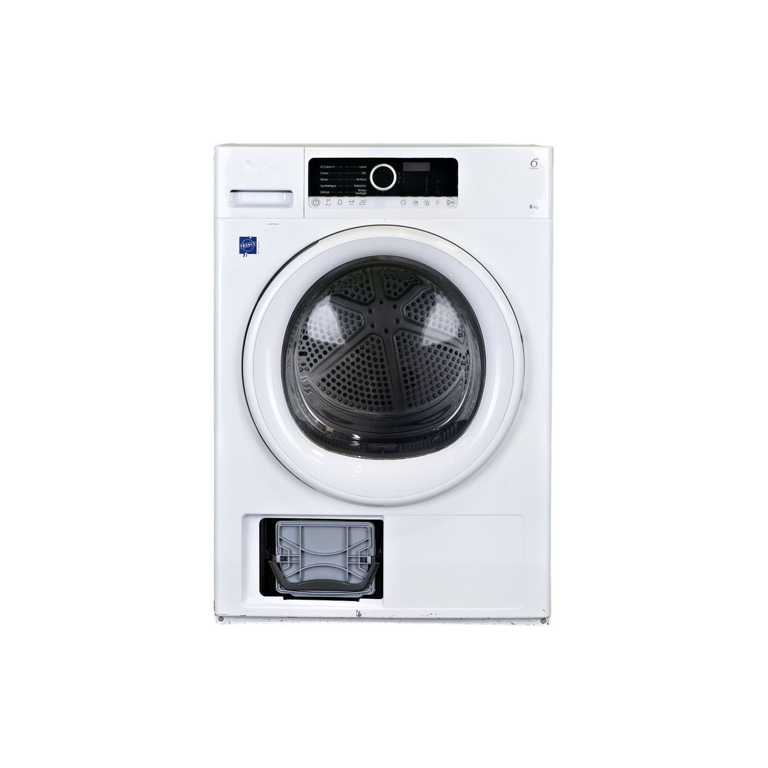 Seche-Linge Pompe À Chaleur 8 kg Reconditionné WHIRLPOOL HSCX 80313 : vue de face