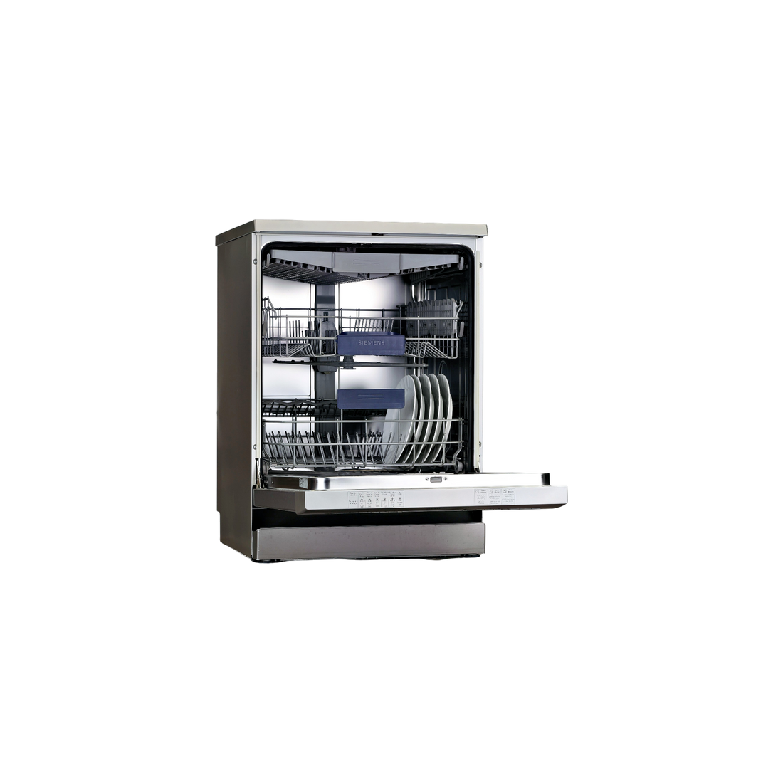 Lave-Vaisselle Pose Libre 14 Cvts Reconditionné SIEMENS SN26M883FF : vue de l'intérieur