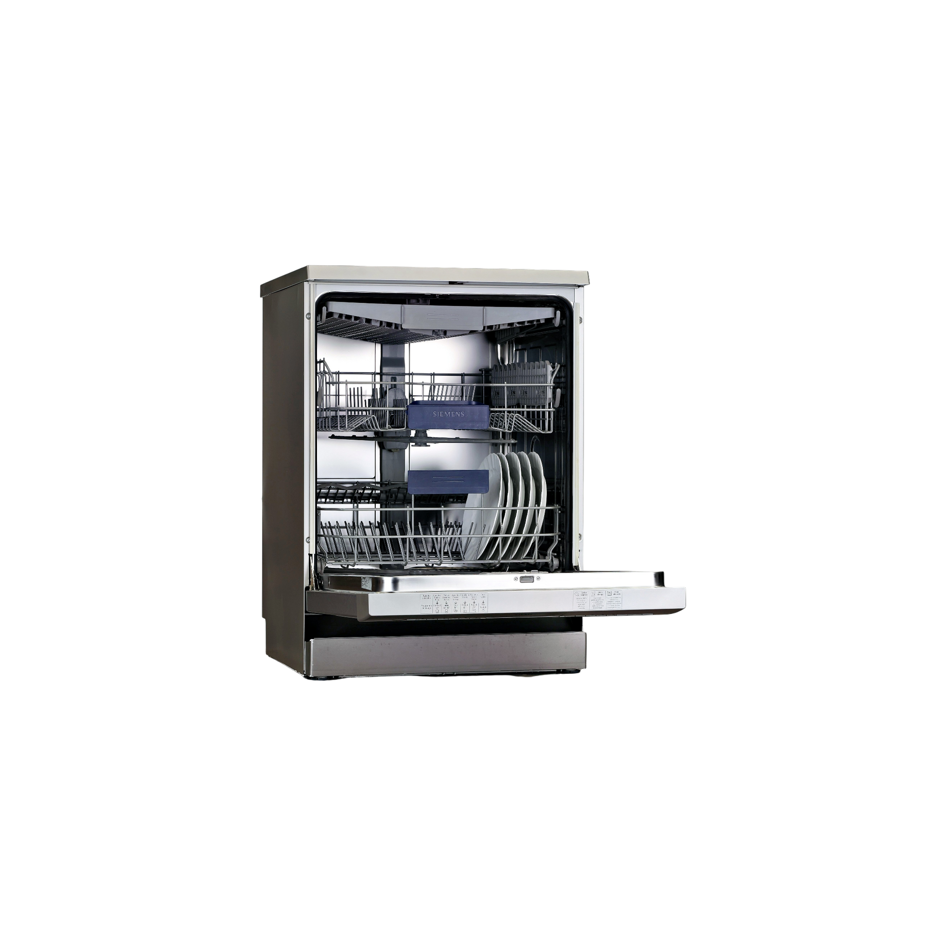 Lave-Vaisselle Pose Libre 14 Cvts Reconditionné SIEMENS SN26M883FF : vue de l'intérieur