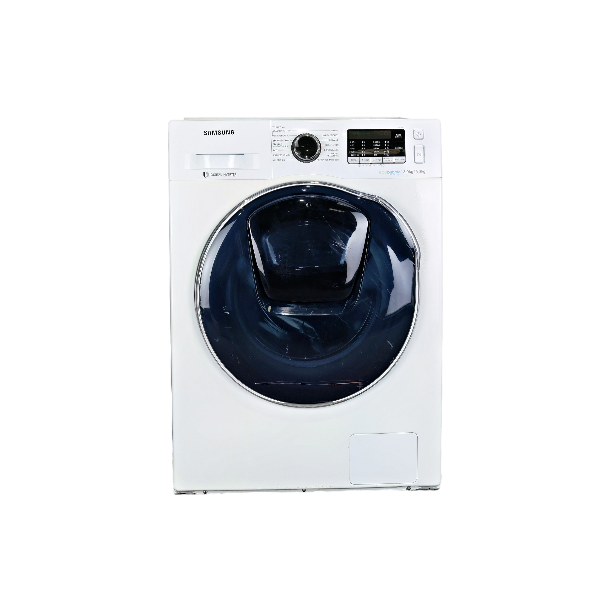 Lave-linge Sechant 8 kg Reconditionné SAMSUNG WD80K5B10OW