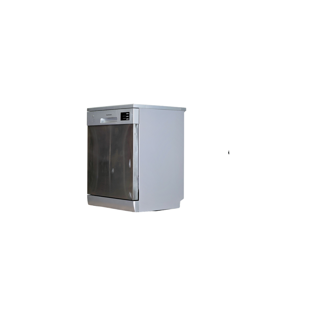 Lave-Vaisselle Pose Libre 14 Cvts Reconditionné THOMSON TDW 6047 INOX : vue du côté gauche