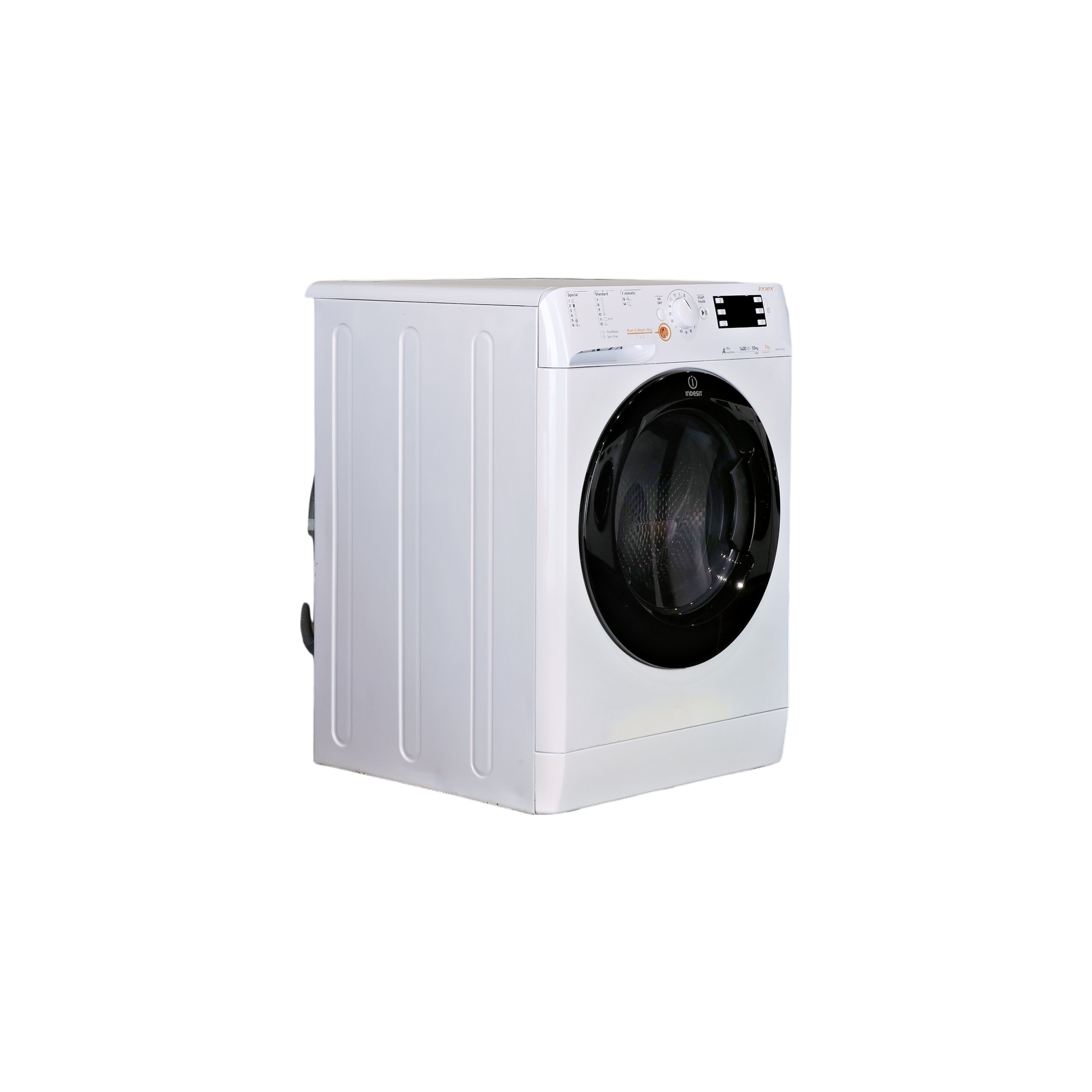 Lave-linge Sechant 10 kg Reconditionné INDESIT XWDE 1071481X WKKK EU