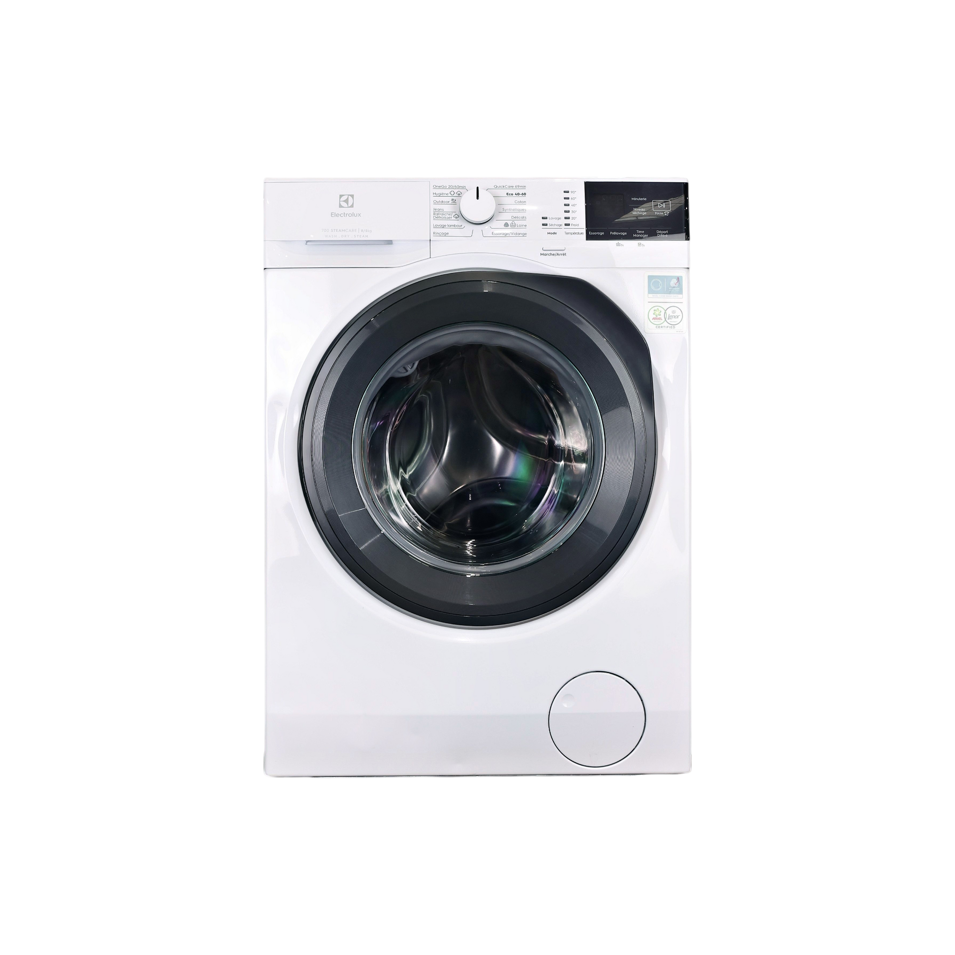 Lave-Linge Sechant 8 kg Reconditionné ELECTROLUX EW7IW2856BG : vue de face