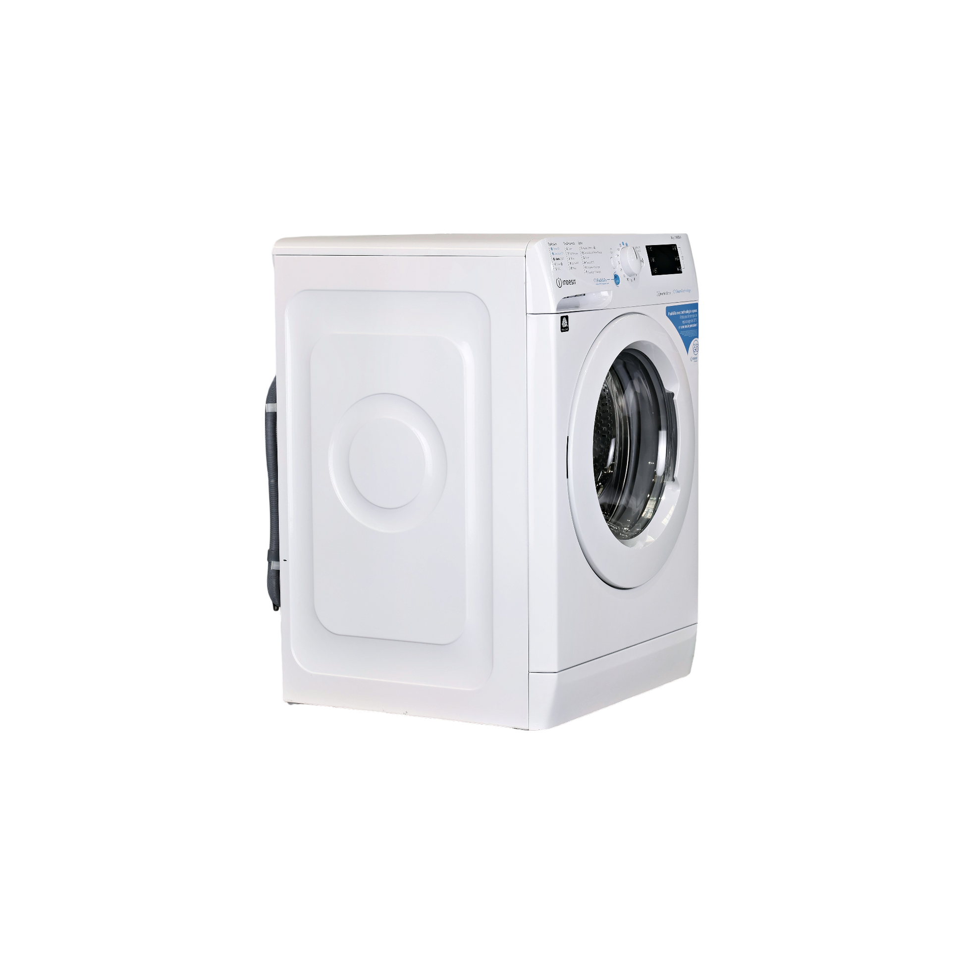 Lave-Linge Hublot 8 kg Reconditionné INDESIT BWE81496XWVFR : vue du côté droit