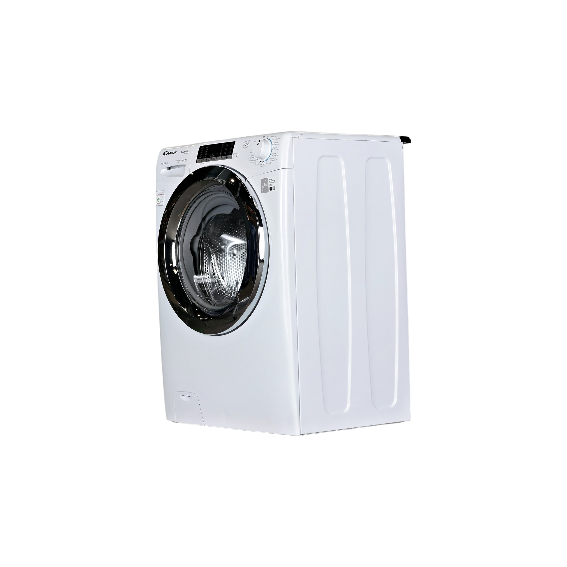 Lave-Linge Hublot 9 kg Reconditionné CANDY CSO 596TWMC/1-S : vue du côté gauche
