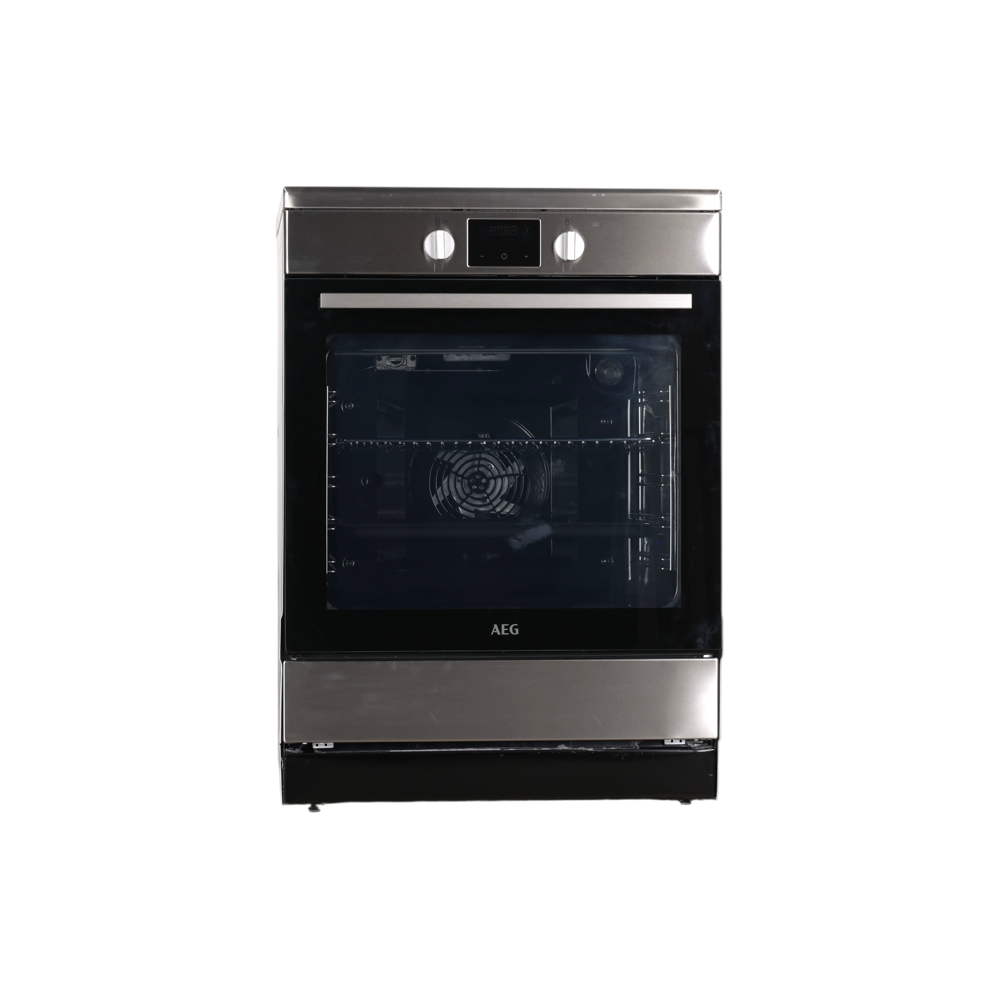 Cuisinière À Induction 73 L Reconditionné AEG CIB6641ABM : vue de face