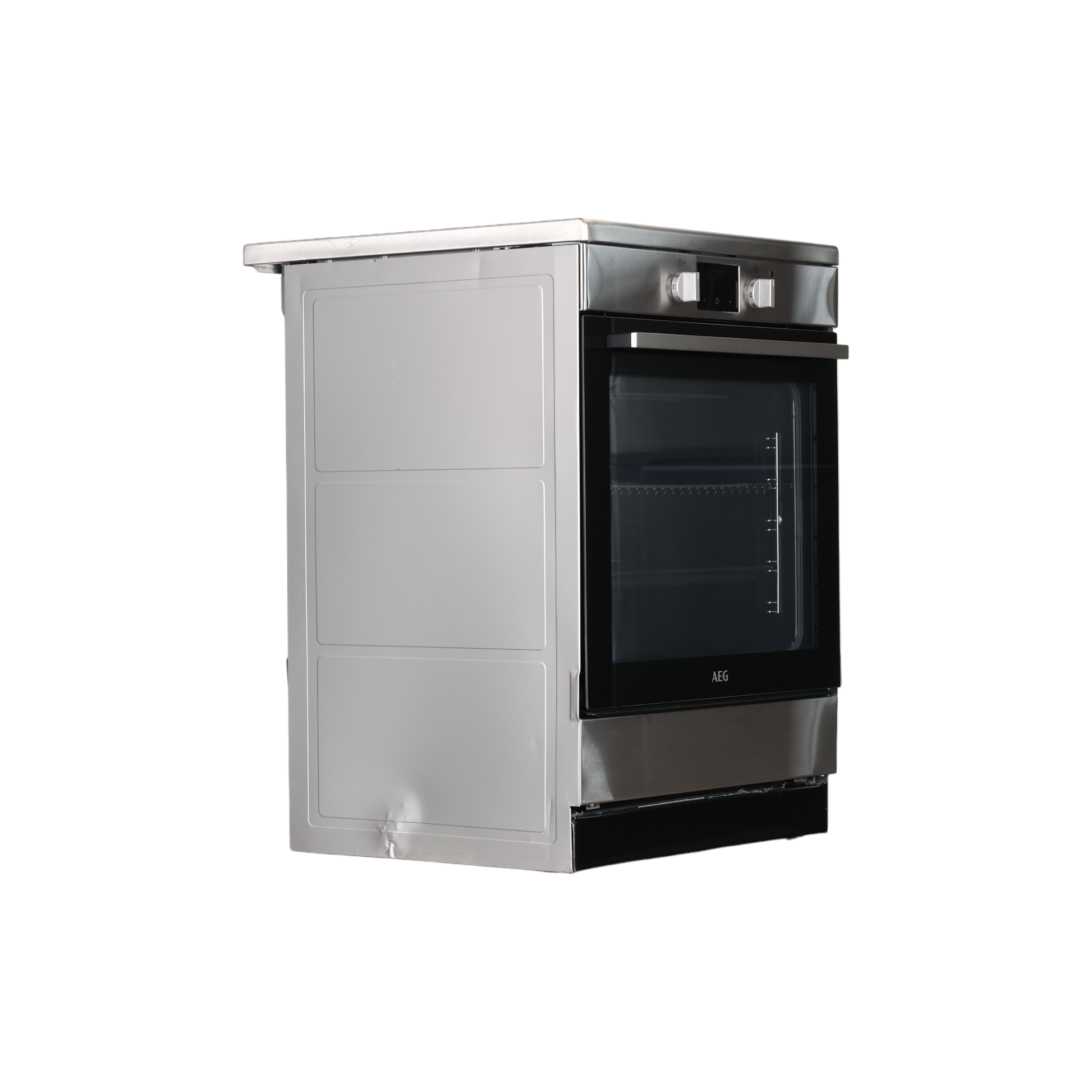 Cuisinière À Induction 73 L Reconditionné AEG CIB6641ABM : vue du côté droit