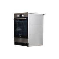 Cuisinière À Induction 73 L Reconditionné AEG CIB6641ABM : vue du côté gauche