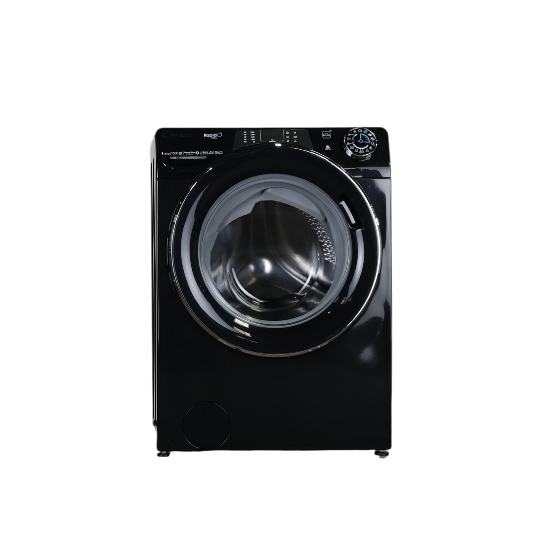 Lave-Linge Sechant 8 kg Reconditionné CANDY RPW5856BWMBCB-S : vue de face