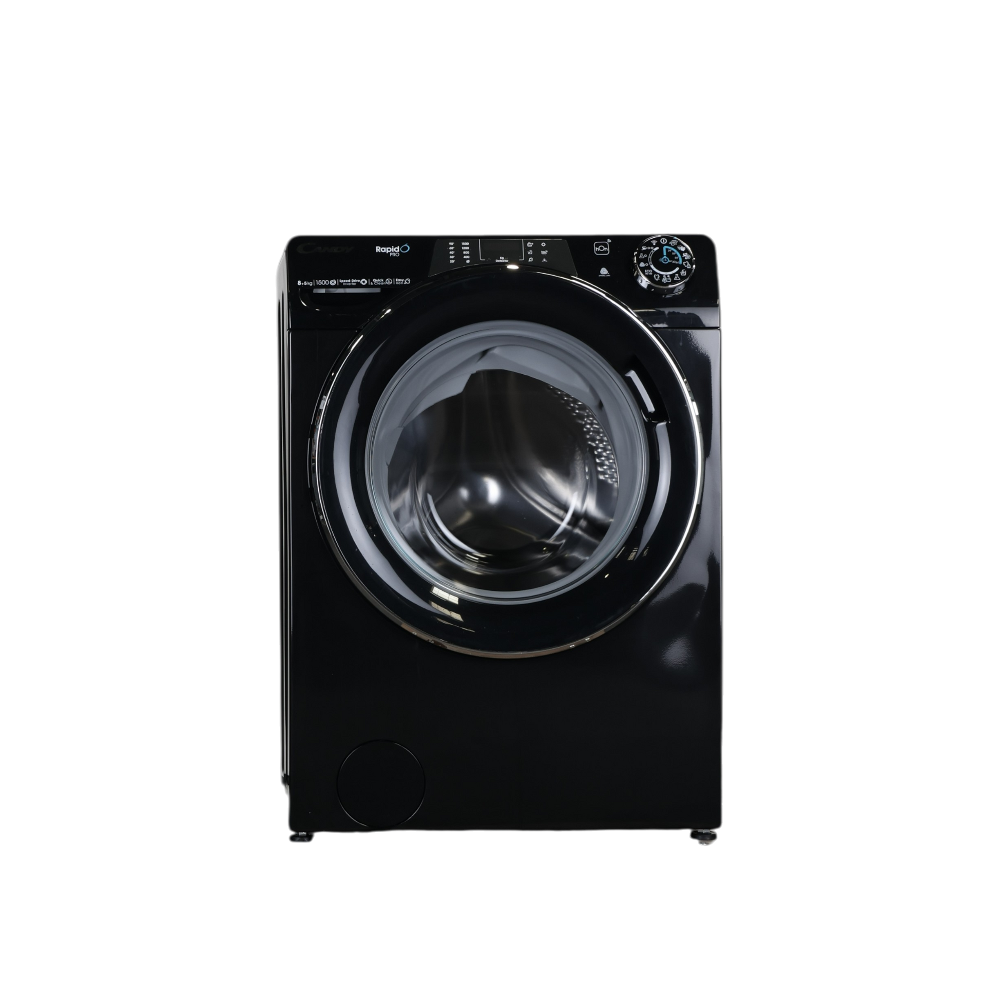 Lave-Linge Sechant 8 kg Reconditionné CANDY RPW5856BWMBCB-S : vue de face