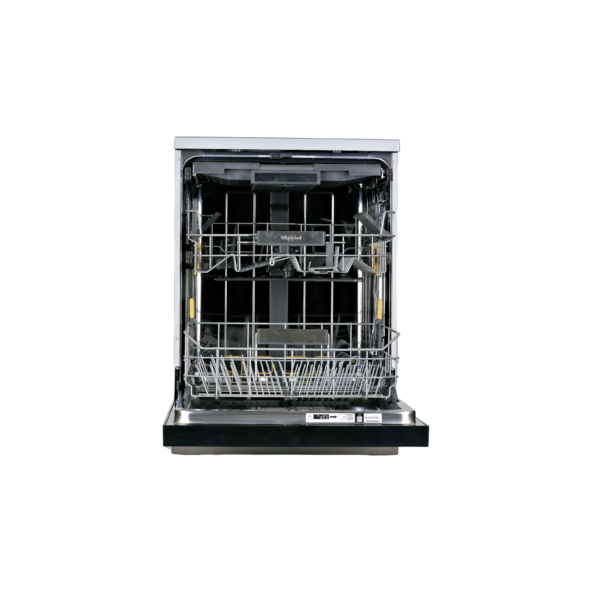 Lave-Vaisselle Pose Libre 15 Cvts Reconditionné WHIRLPOOL W7FHS41S : vue de l'intérieur