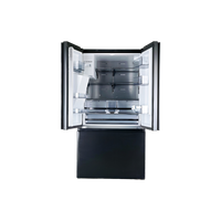 Réfrigérateur Multi-Portes 612 L Reconditionné HISENSE RF793N4SAFE : vue de l'intérieur