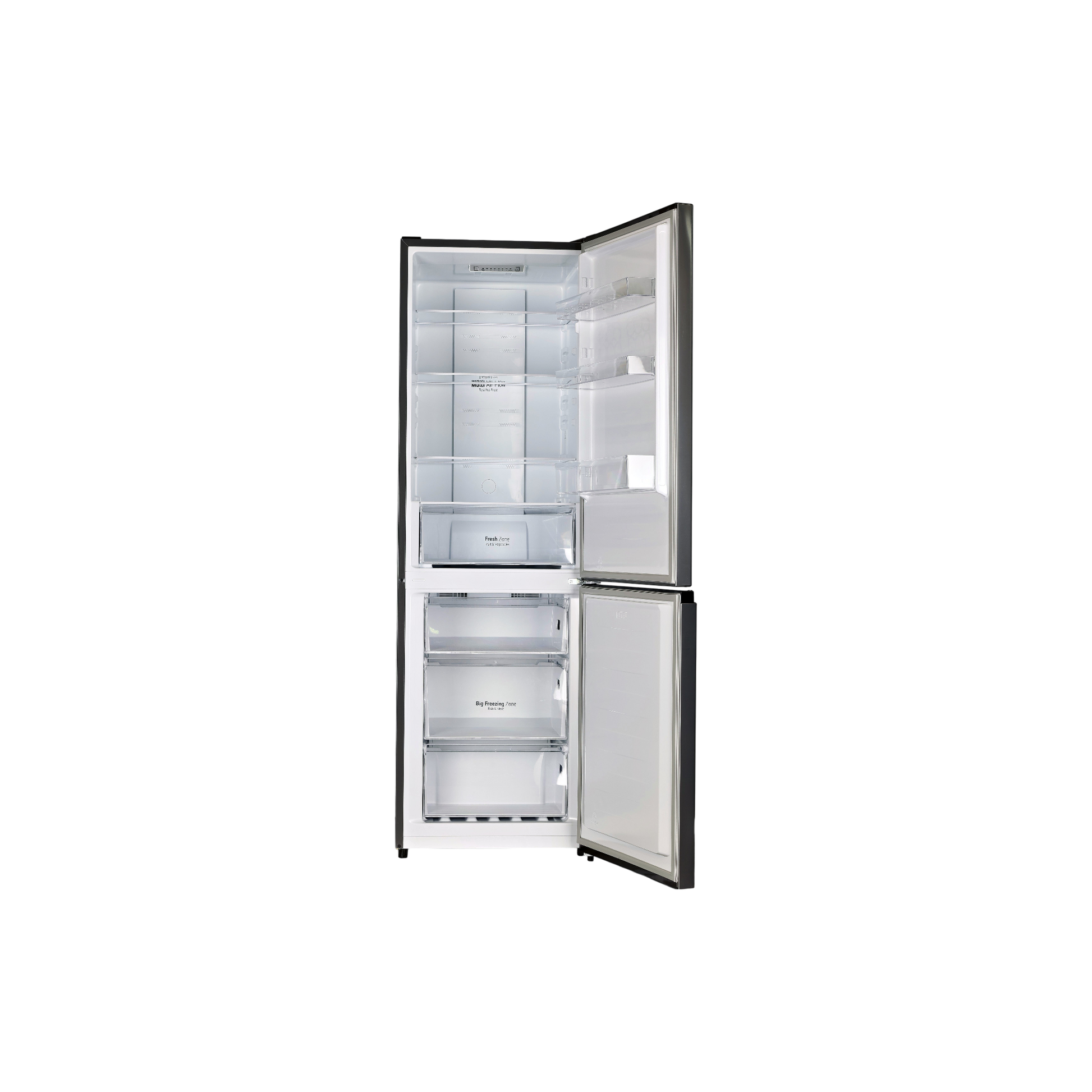 Réfrigérateur Avec Congélateur 304 L Reconditionné LG GBM21HSADH : vue de l'intérieur