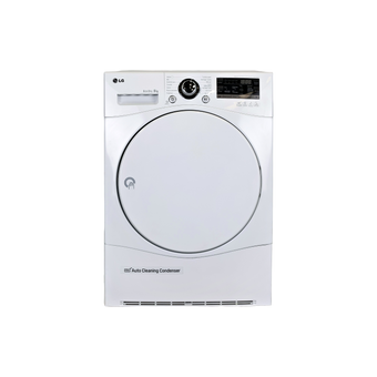 Seche-Linge Pompe À Chaleur 8 kg Reconditionné LG RP8050WH : vue de face