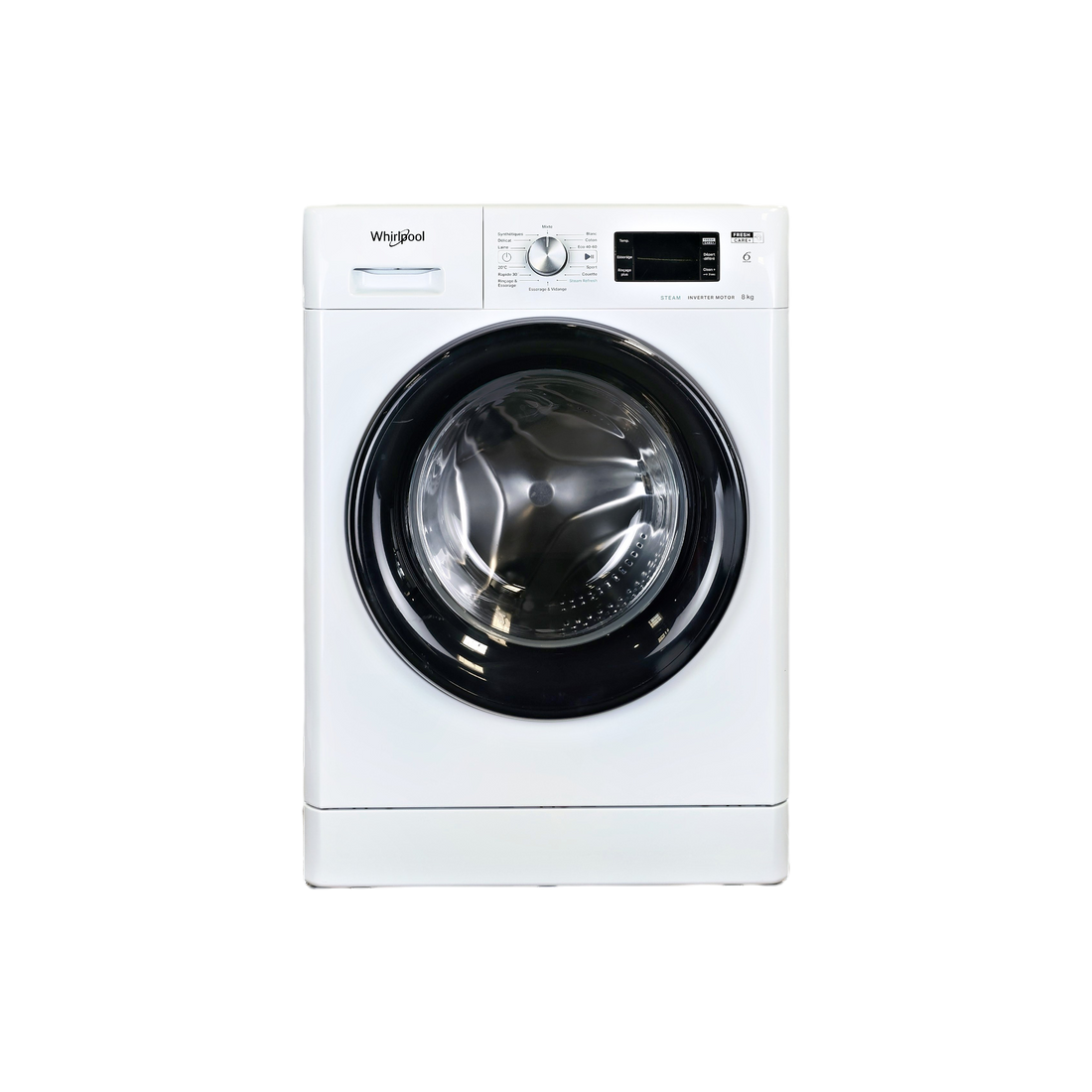 Lave-Linge Hublot 8 kg Reconditionné WHIRLPOOL FFB8638BVFR : vue de face