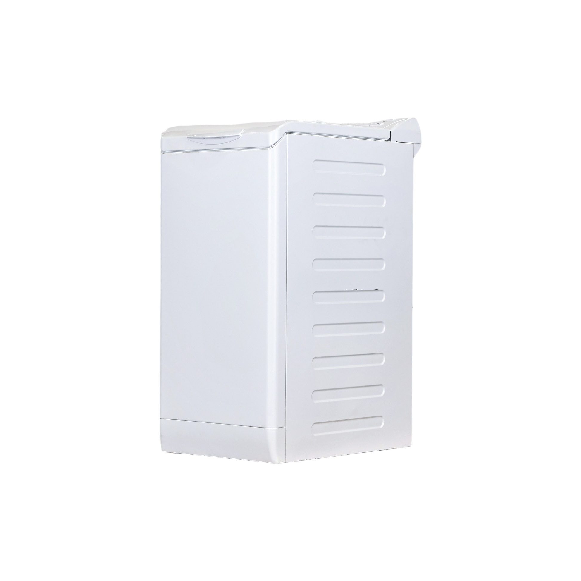 Lave-Linge Top 7 kg Reconditionné ESSENTIEL B ELT713DD1 : vue du côté gauche